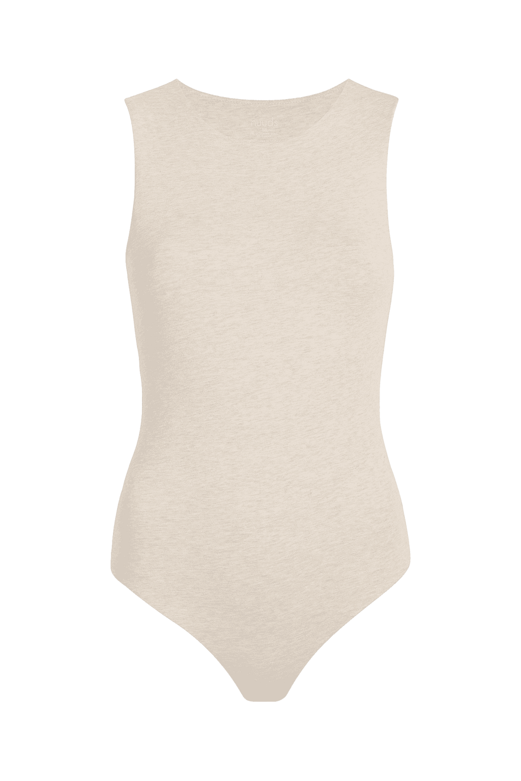 Cotton Stretch Classic Crewneck Tank Bodysuit