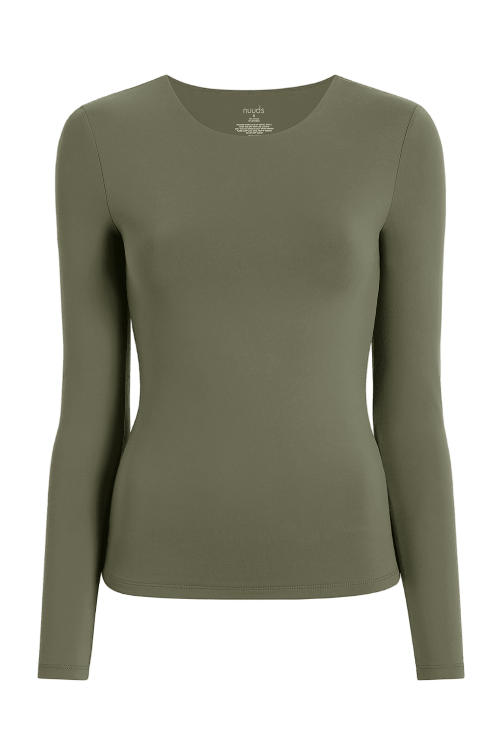 Women's Seamless Long Sleeve Shirt | Dark Olive