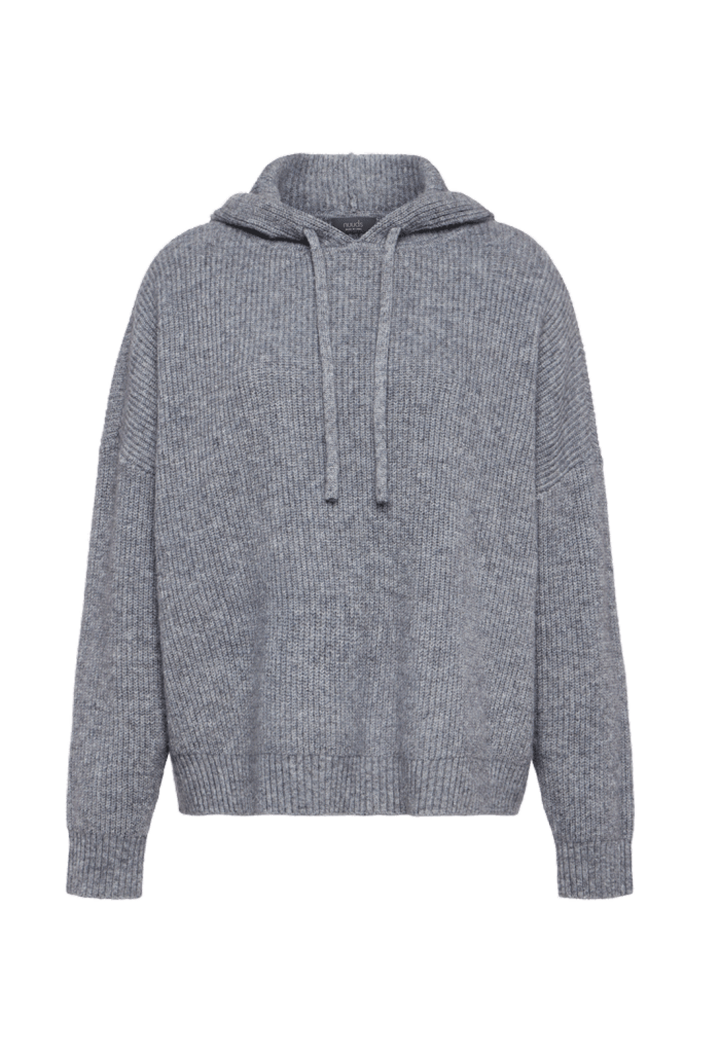 Cozy Knit Ribbed Sweater Hoodie