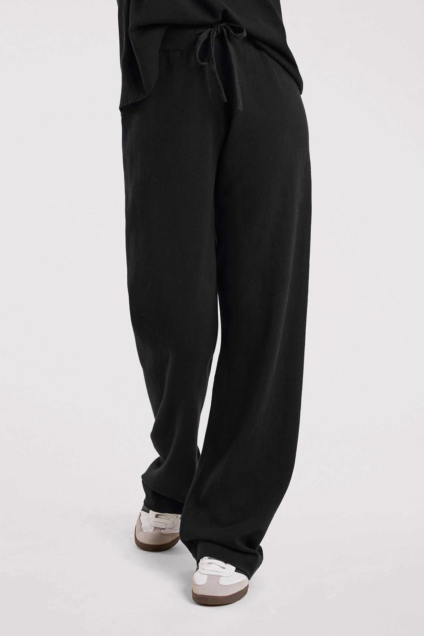 Luxe Knit Wide Leg Pant