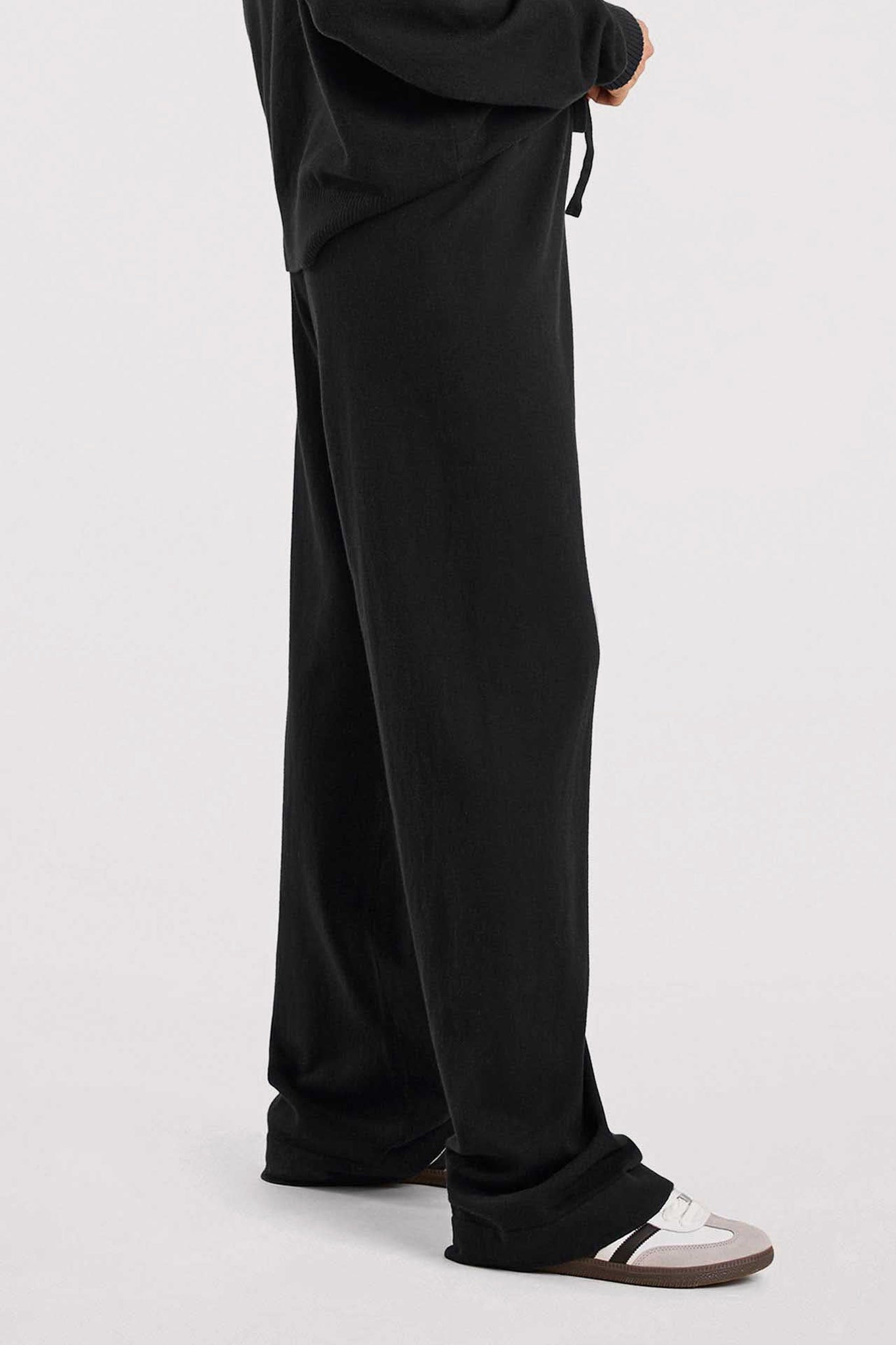 Luxe Knit Wide Leg Pant