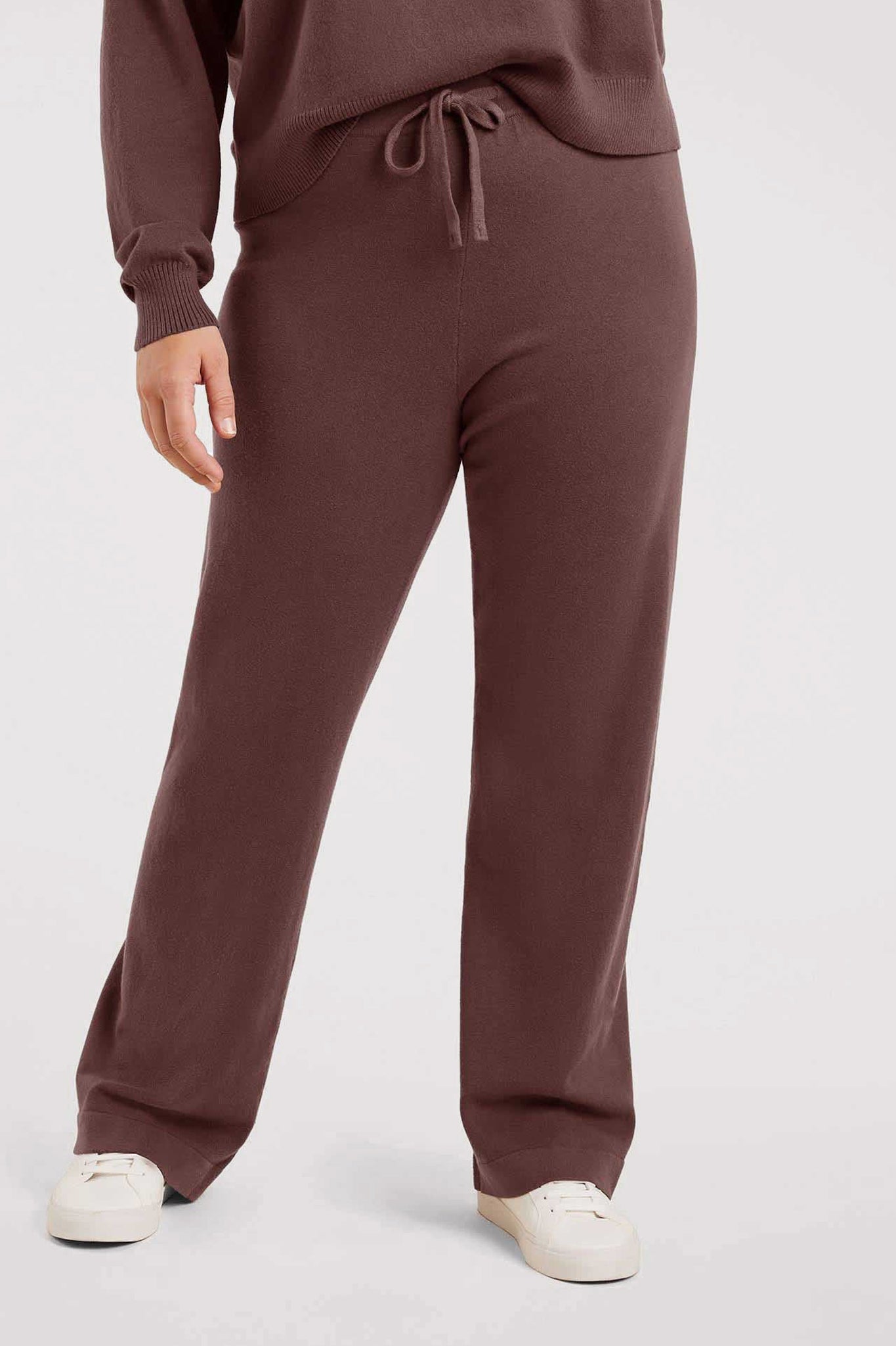 Luxe Knit Wide Leg Pant