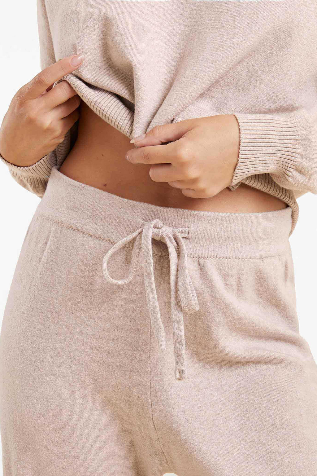 Luxe Knit Wide Leg Pant