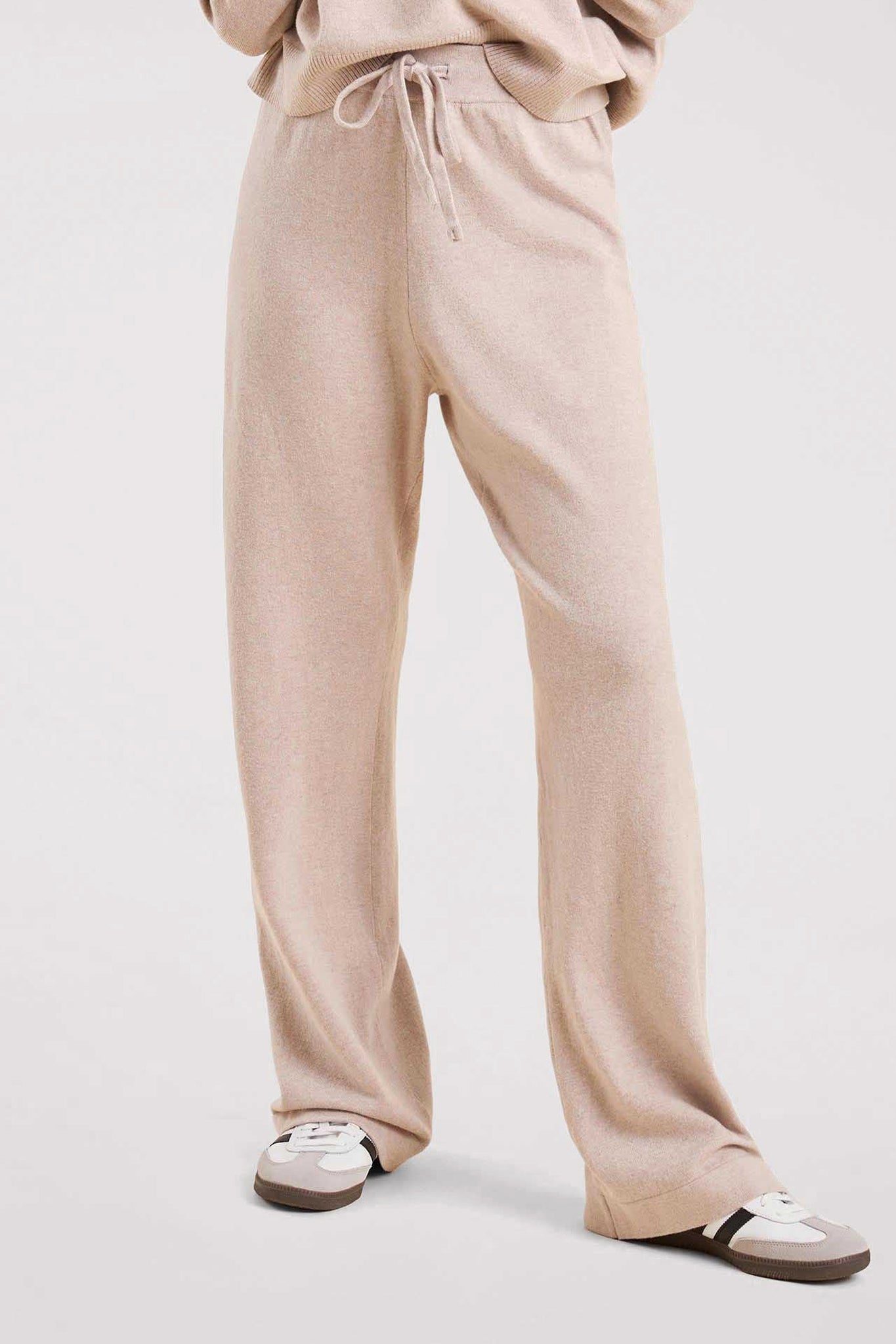 Luxe Knit Wide Leg Pant