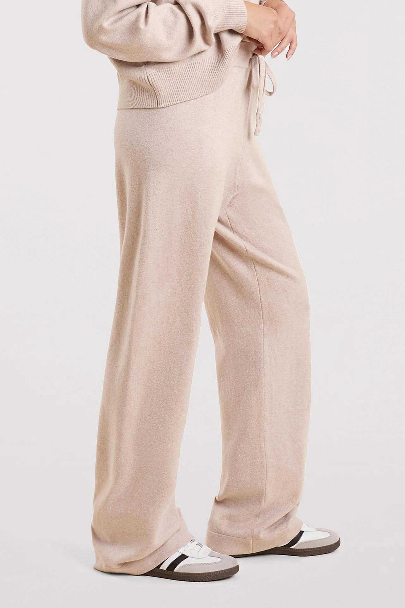 Luxe Knit Wide Leg Pant | Doe – nuuds