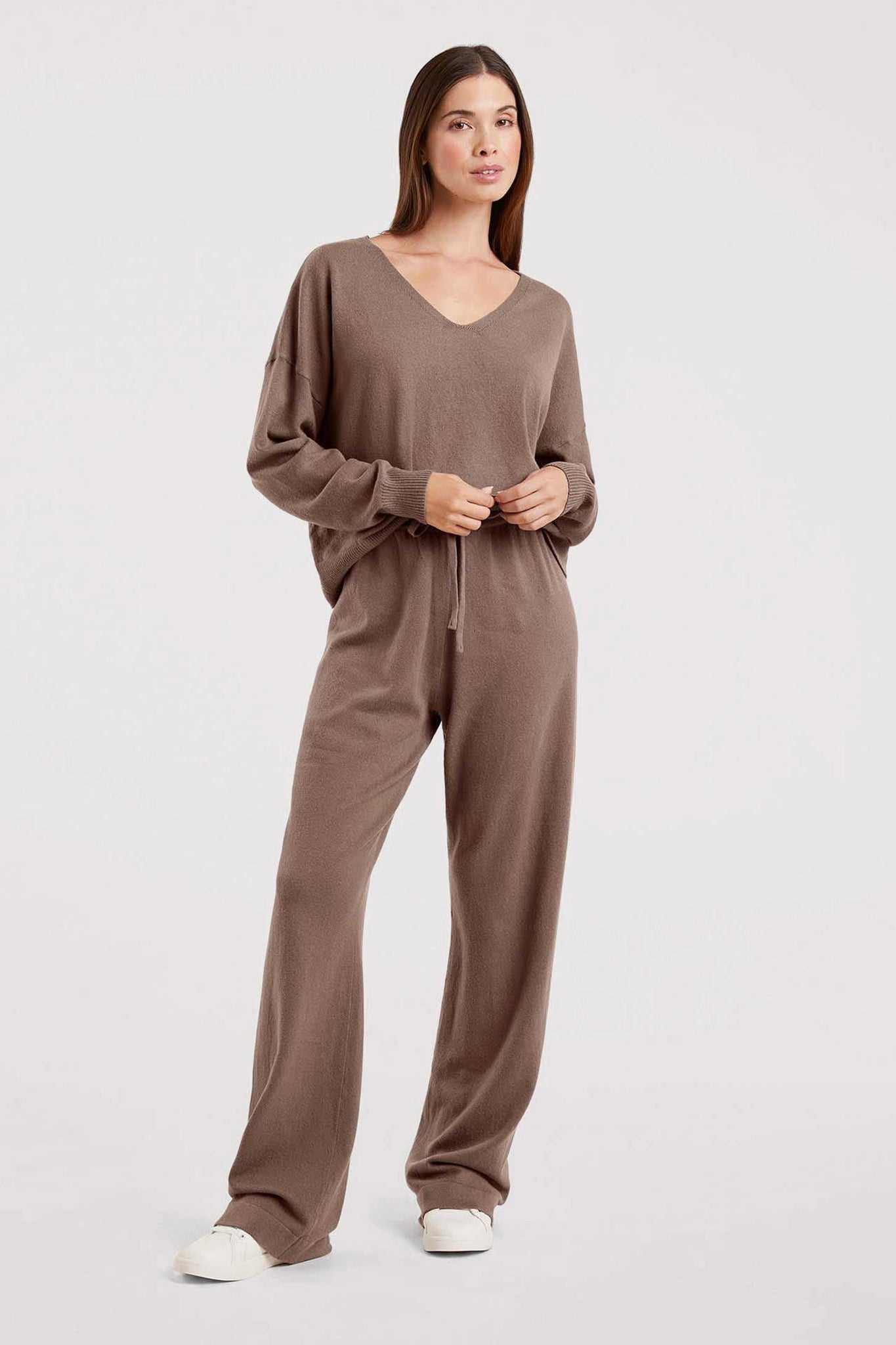 Luxe Knit Wide Leg Pant