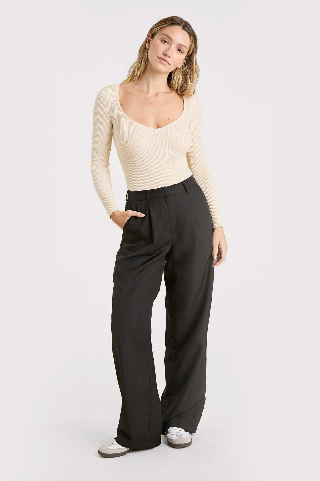 Sweetheart Sweater Bodysuit