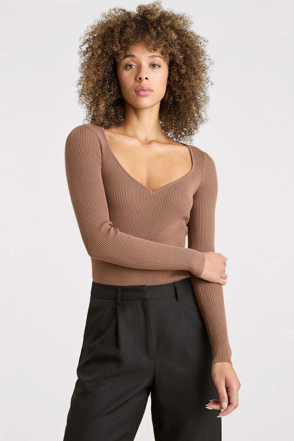 Sweetheart Sweater Bodysuit