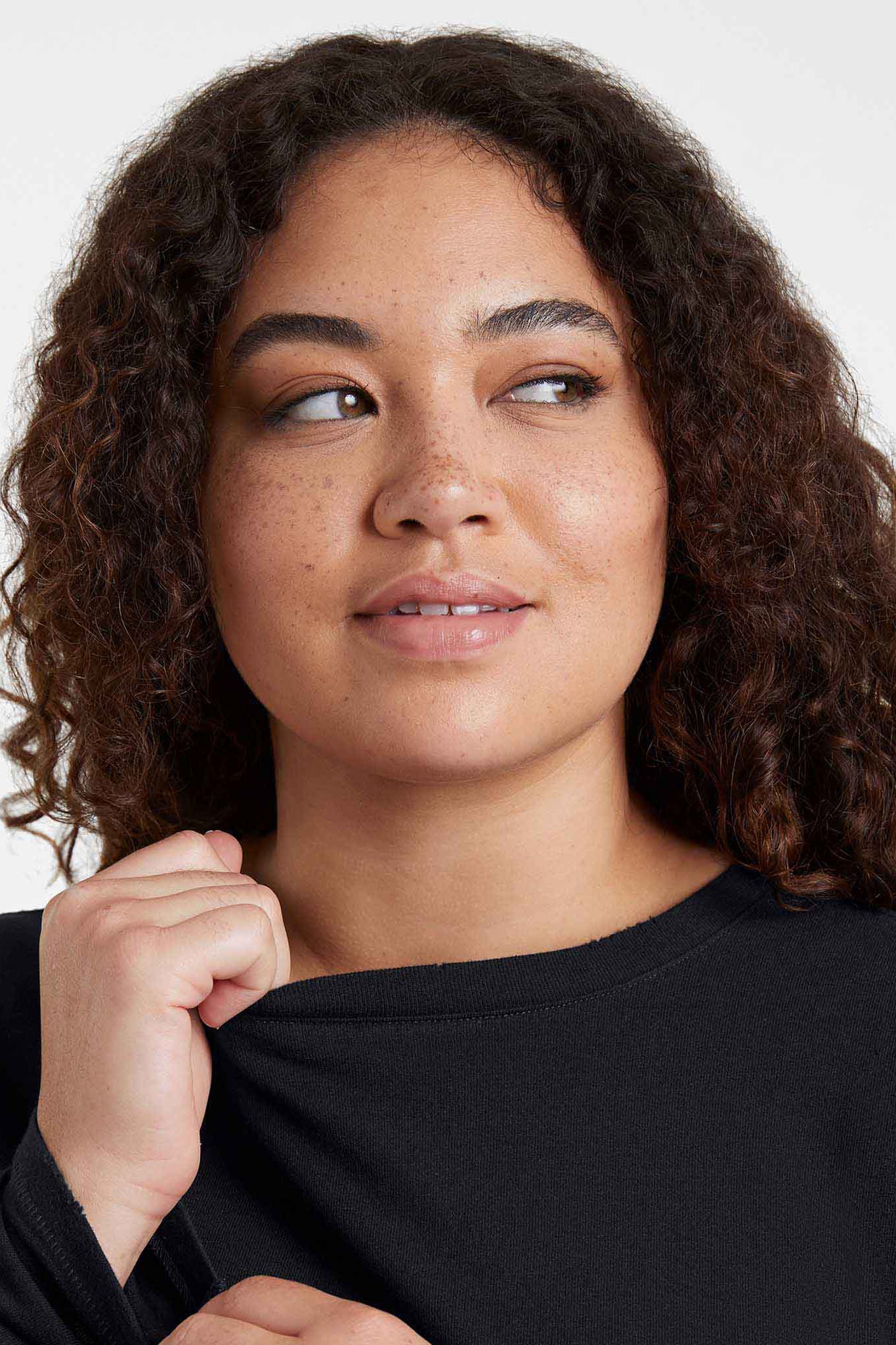 Vintage Cotton Long Sleeve Everyday T-Shirt