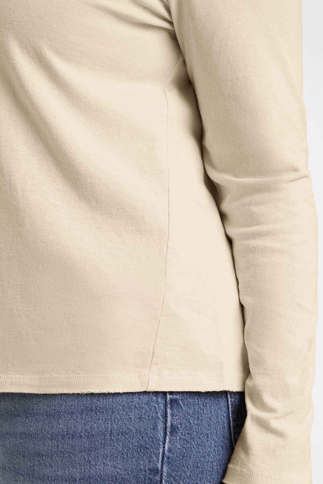 Vintage Cotton Long Sleeve Everyday T-Shirt