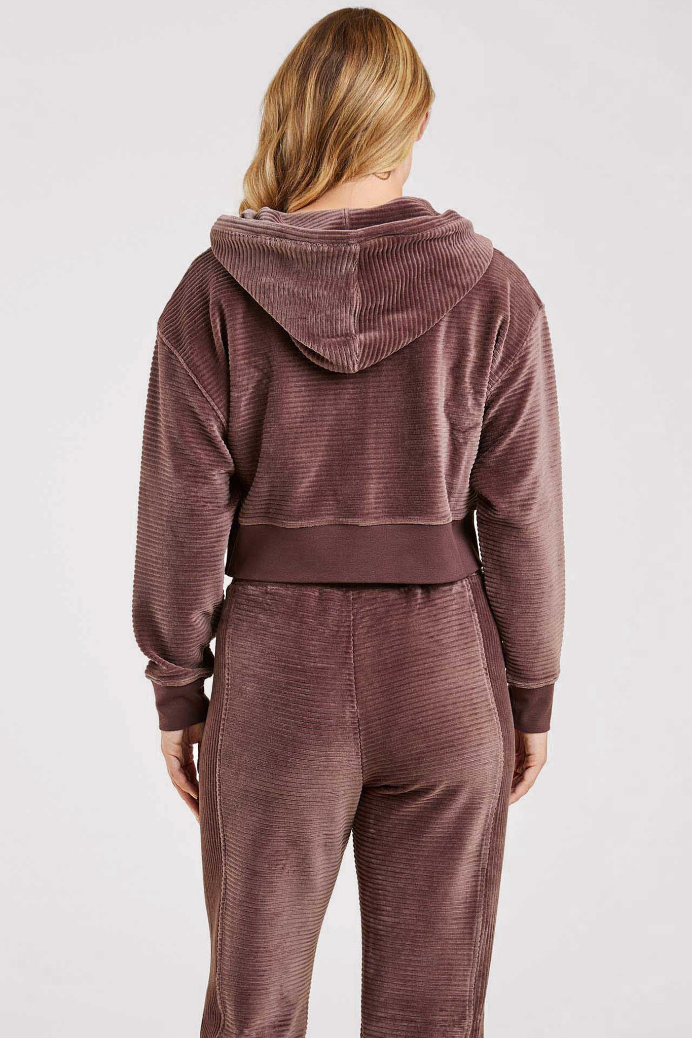 Textured Zip Hoodie