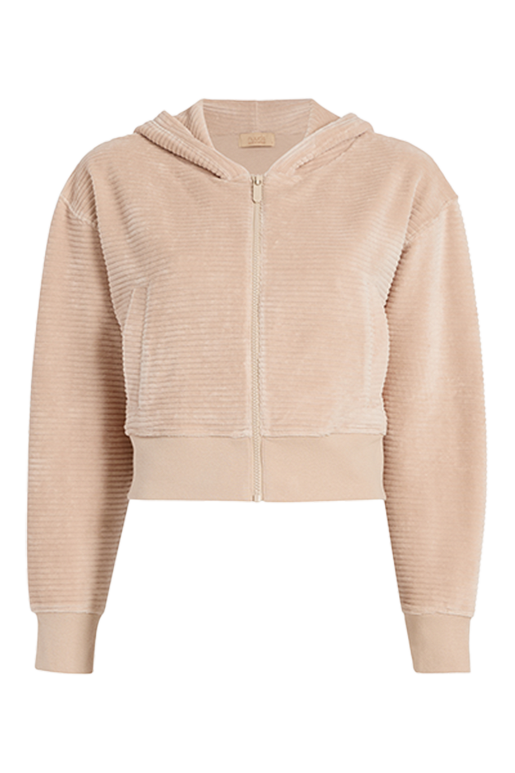 Textured Zip Hoodie