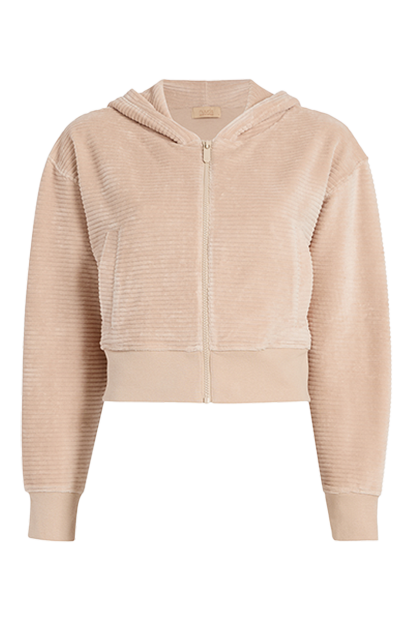 Textured Zip Hoodie