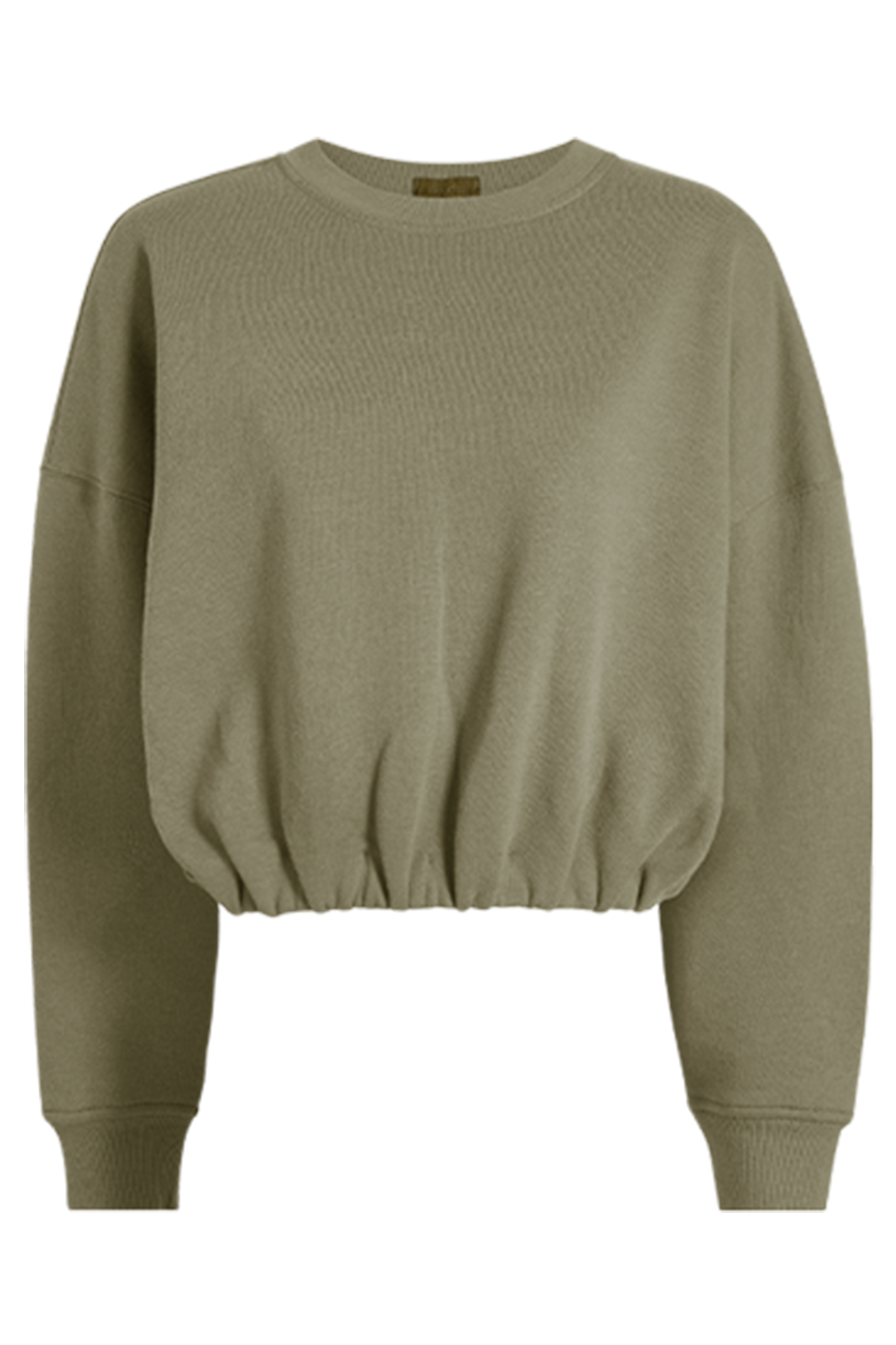 Vintage Fleece Cinch Waist Sweatshirt