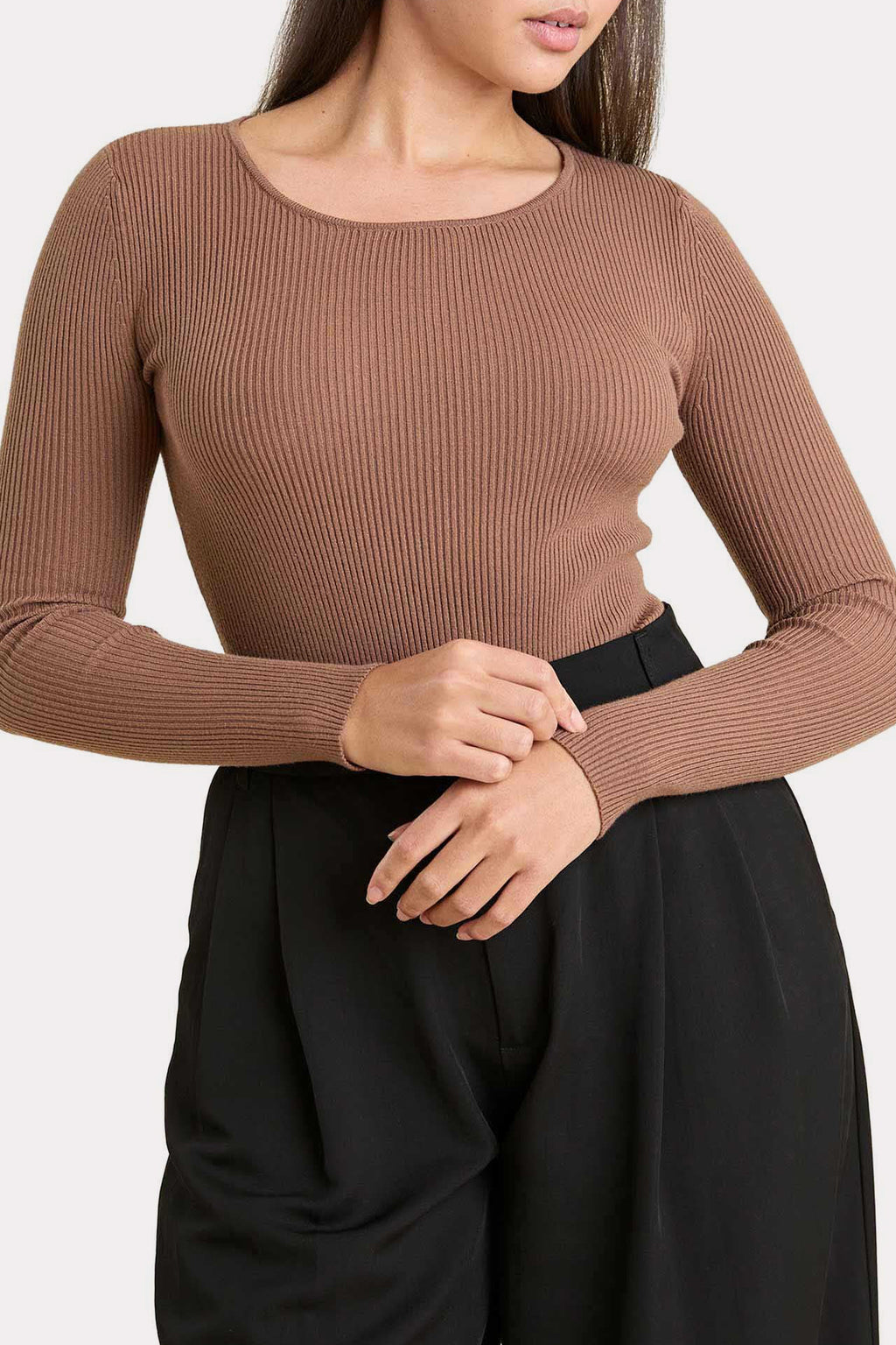 Crewneck Sweater Bodysuit