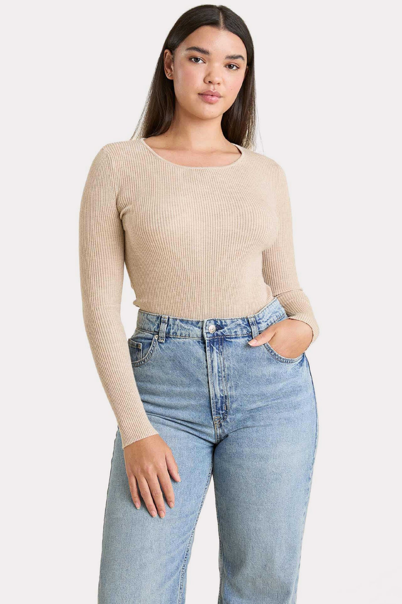 Crewneck Sweater Bodysuit