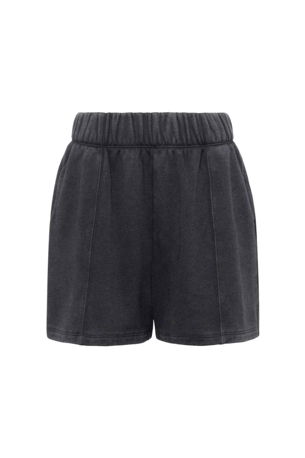 nuuds vintage fleece seamed short sweatshorts women fabric shorts high waist bottoms for women