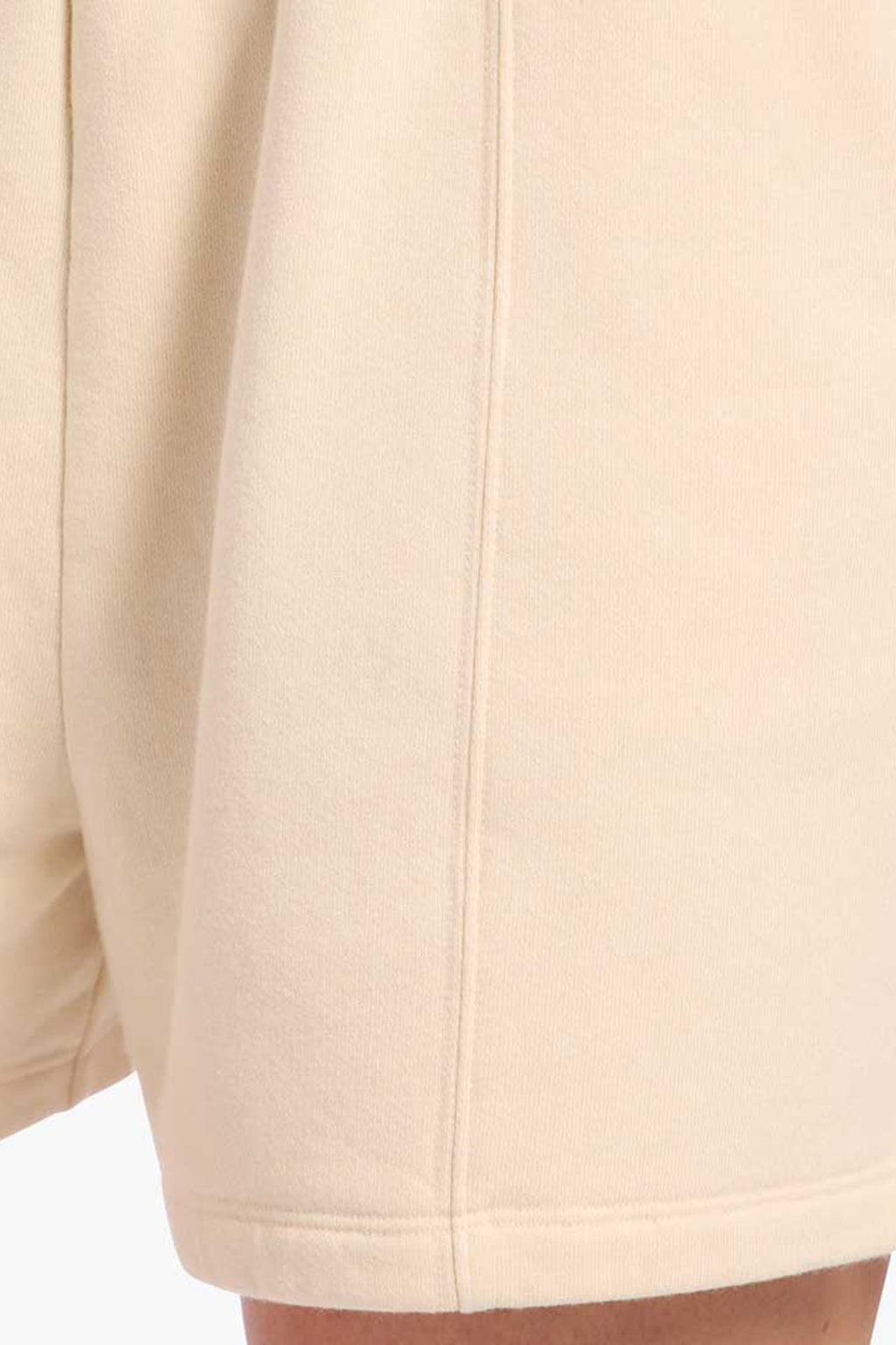 nuuds vintage fleece seamed short sweatshorts women fabric shorts high waist bottoms for women