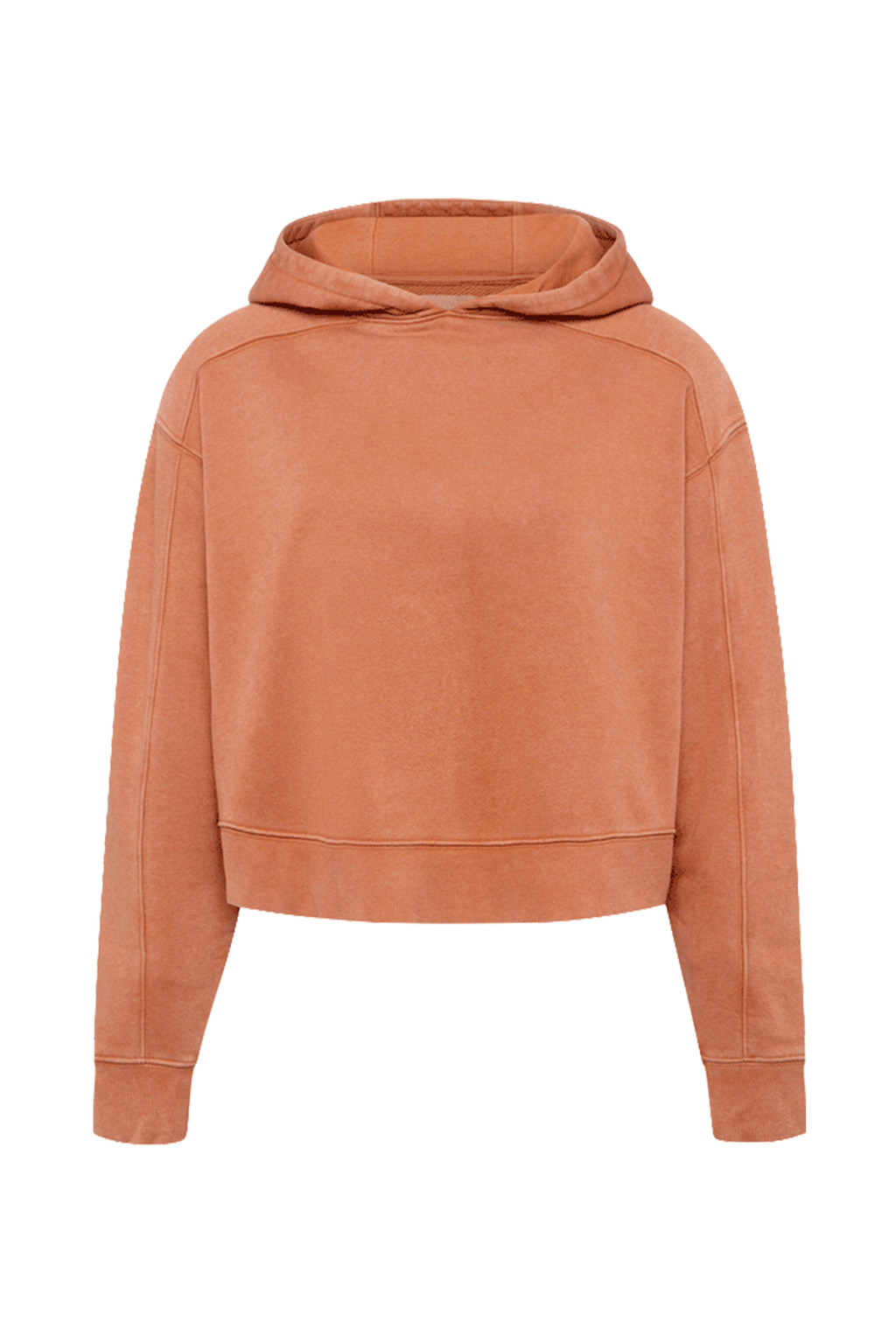 Vintage Fleece Cropped Hoodie