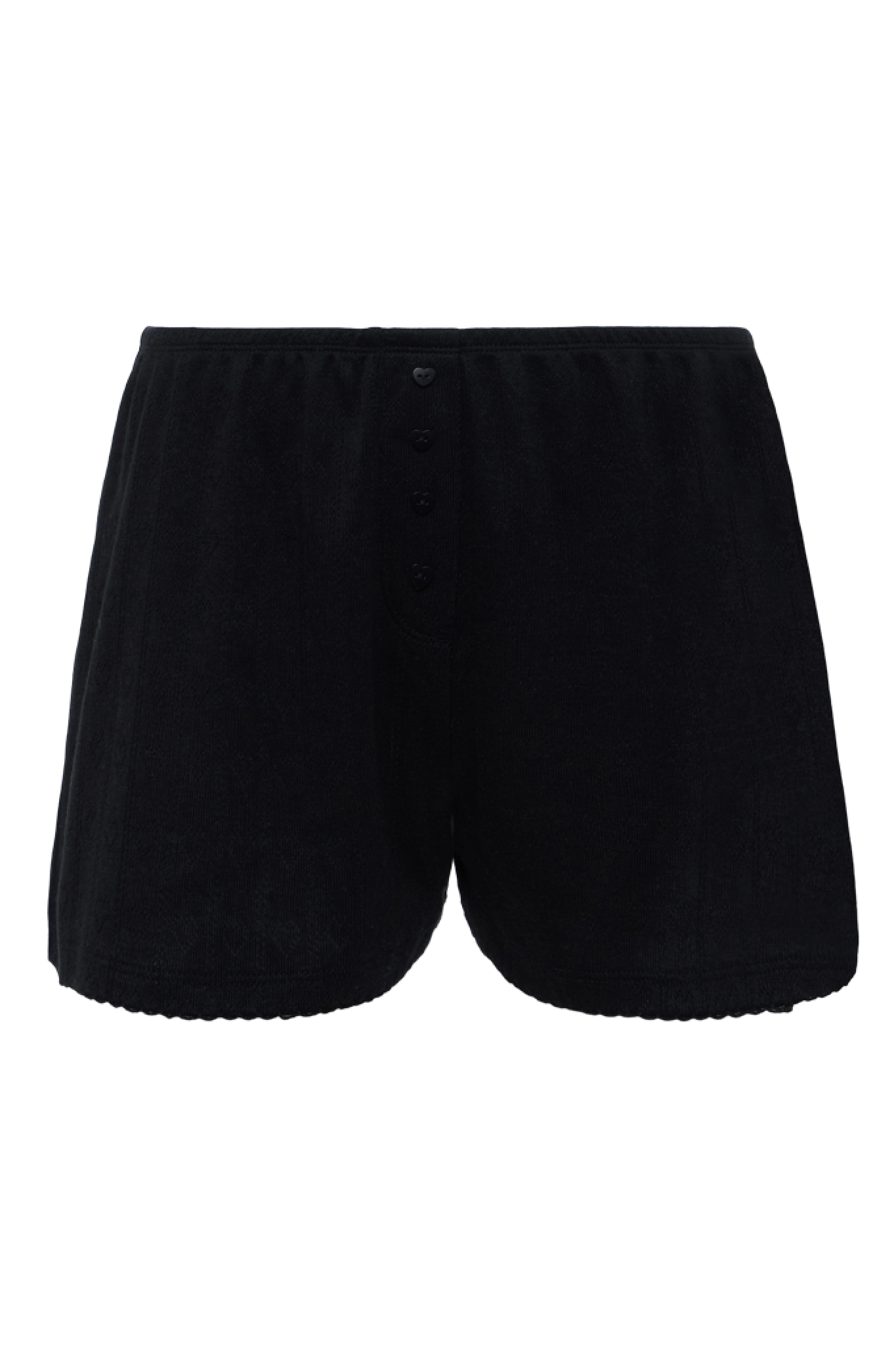 Heart Pointelle Cheeky Short