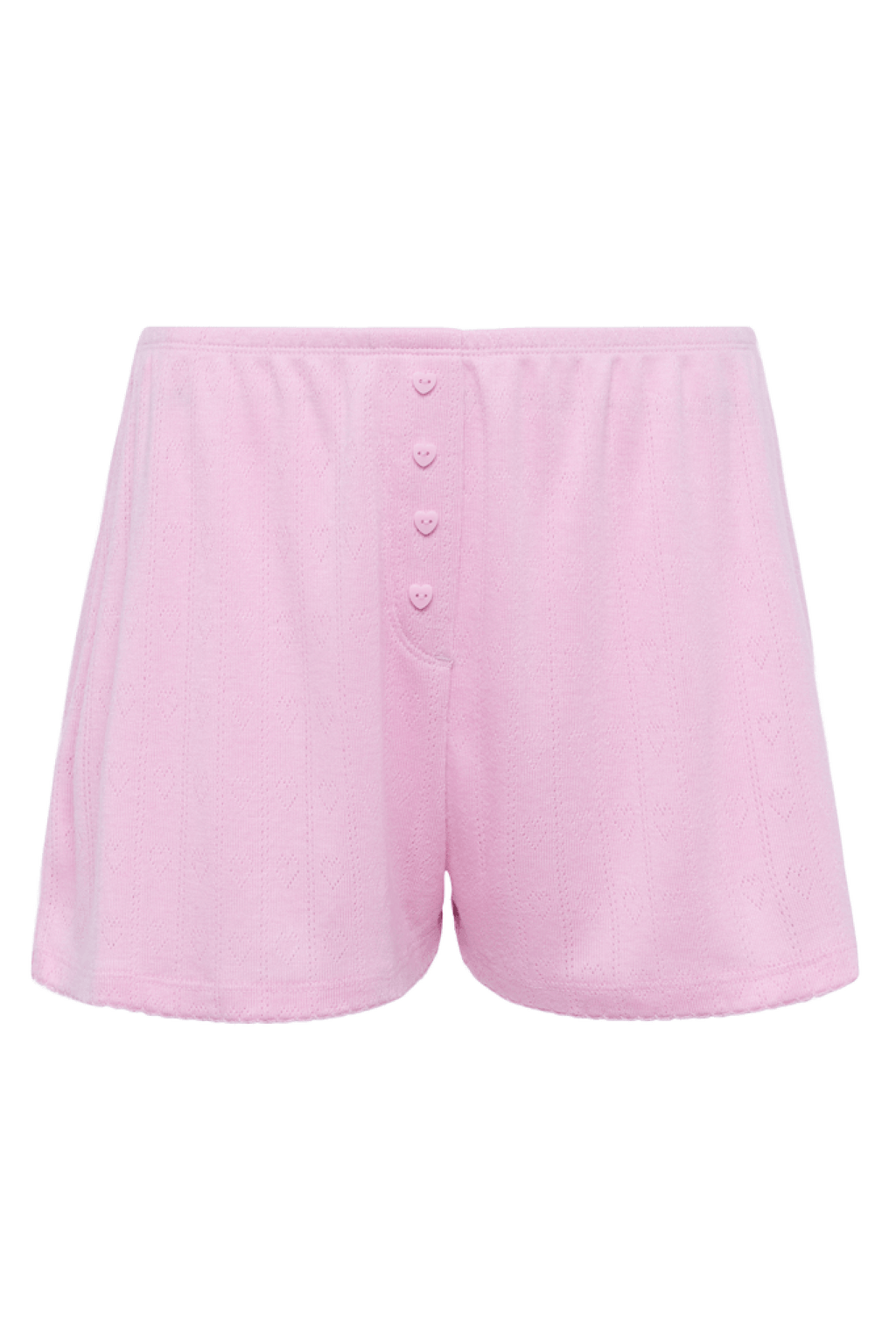 Heart Pointelle Cheeky Short