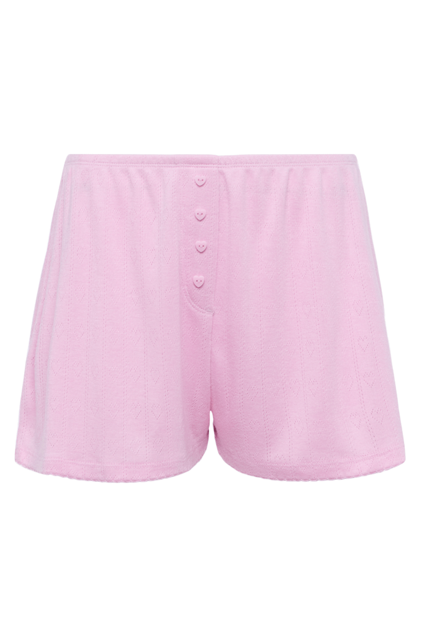 Heart Pointelle Cheeky Short