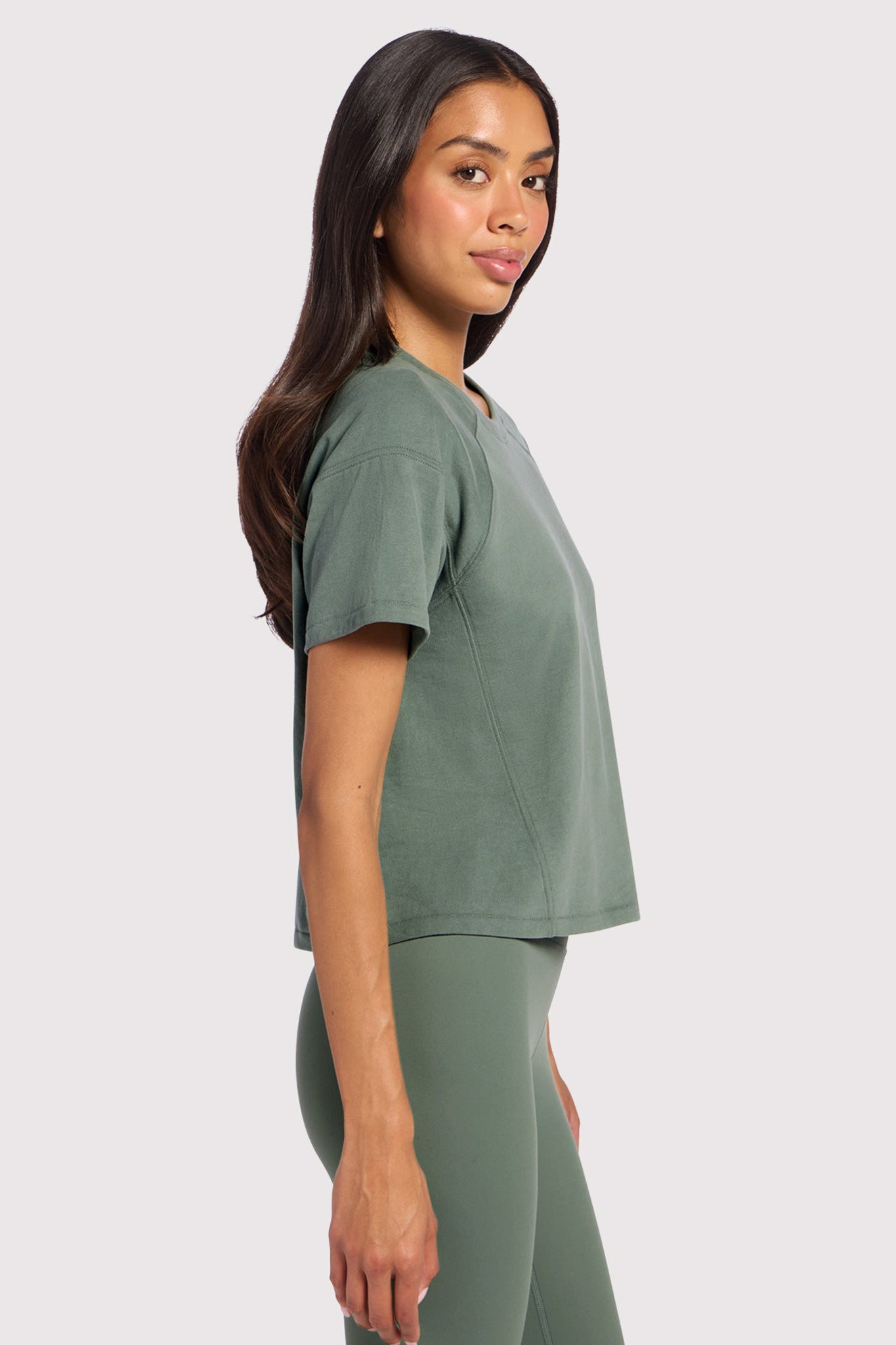 Steady Seamed Tee