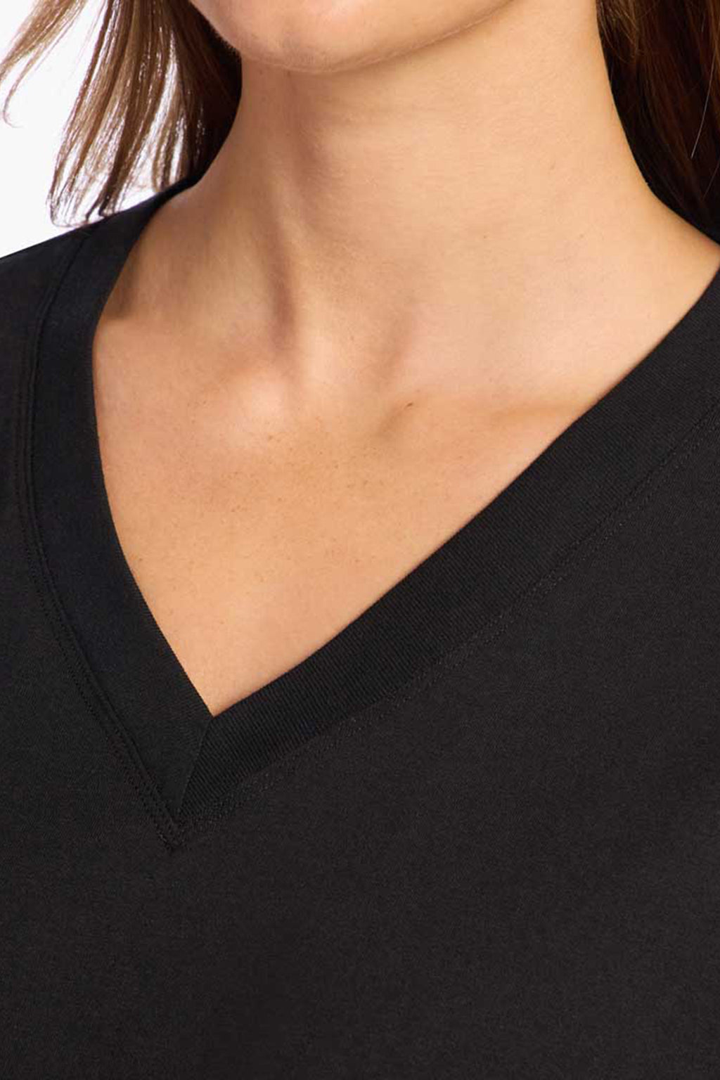 Soft Cotton V-Neck Muscle Tee