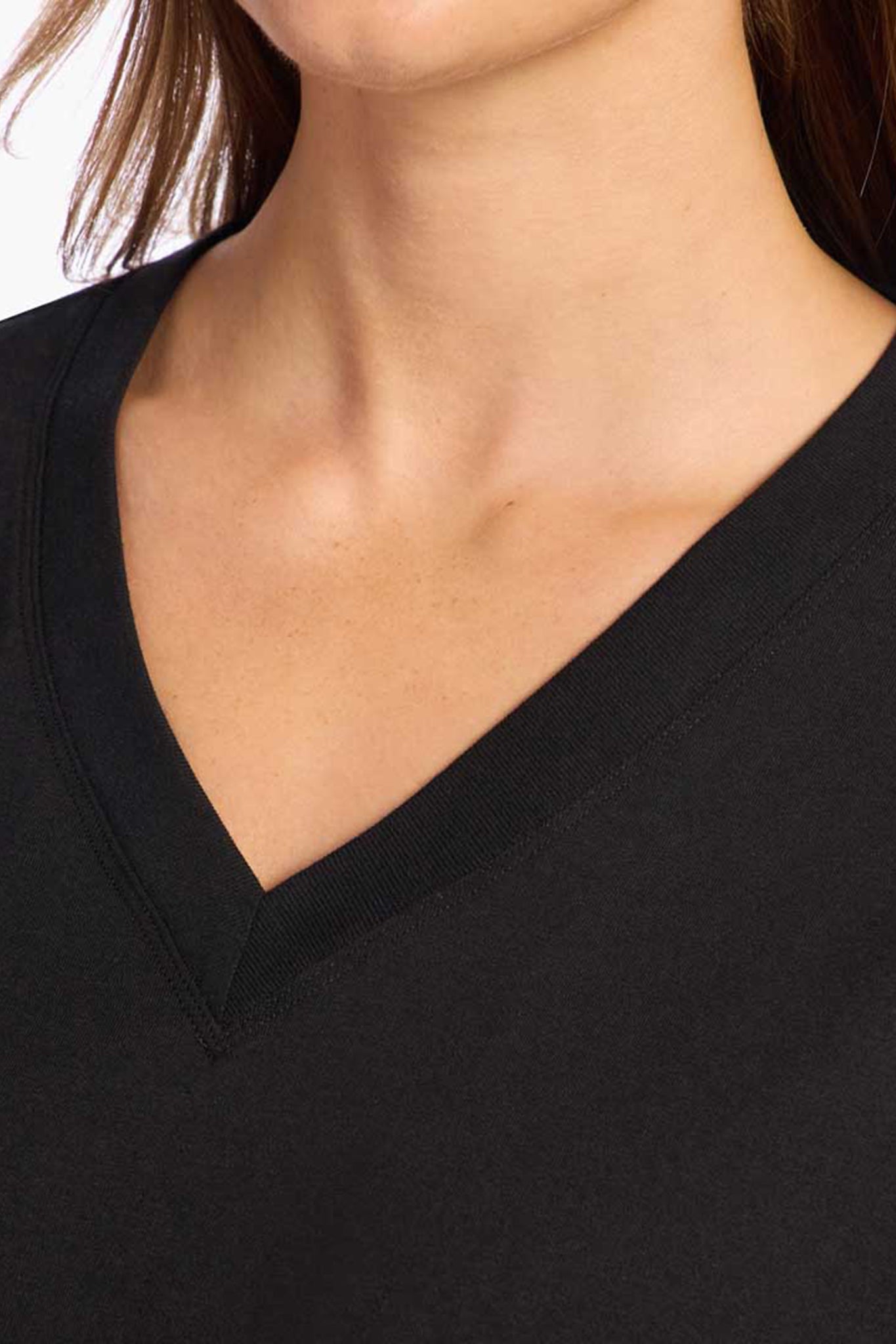 Soft Cotton V-Neck Muscle Tee
