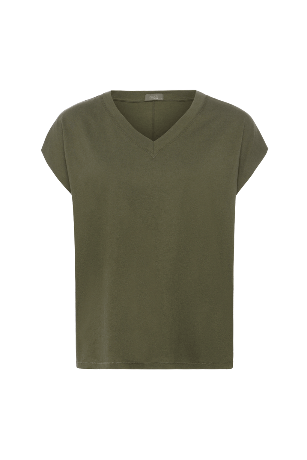 Soft Cotton V-Neck Muscle Tee