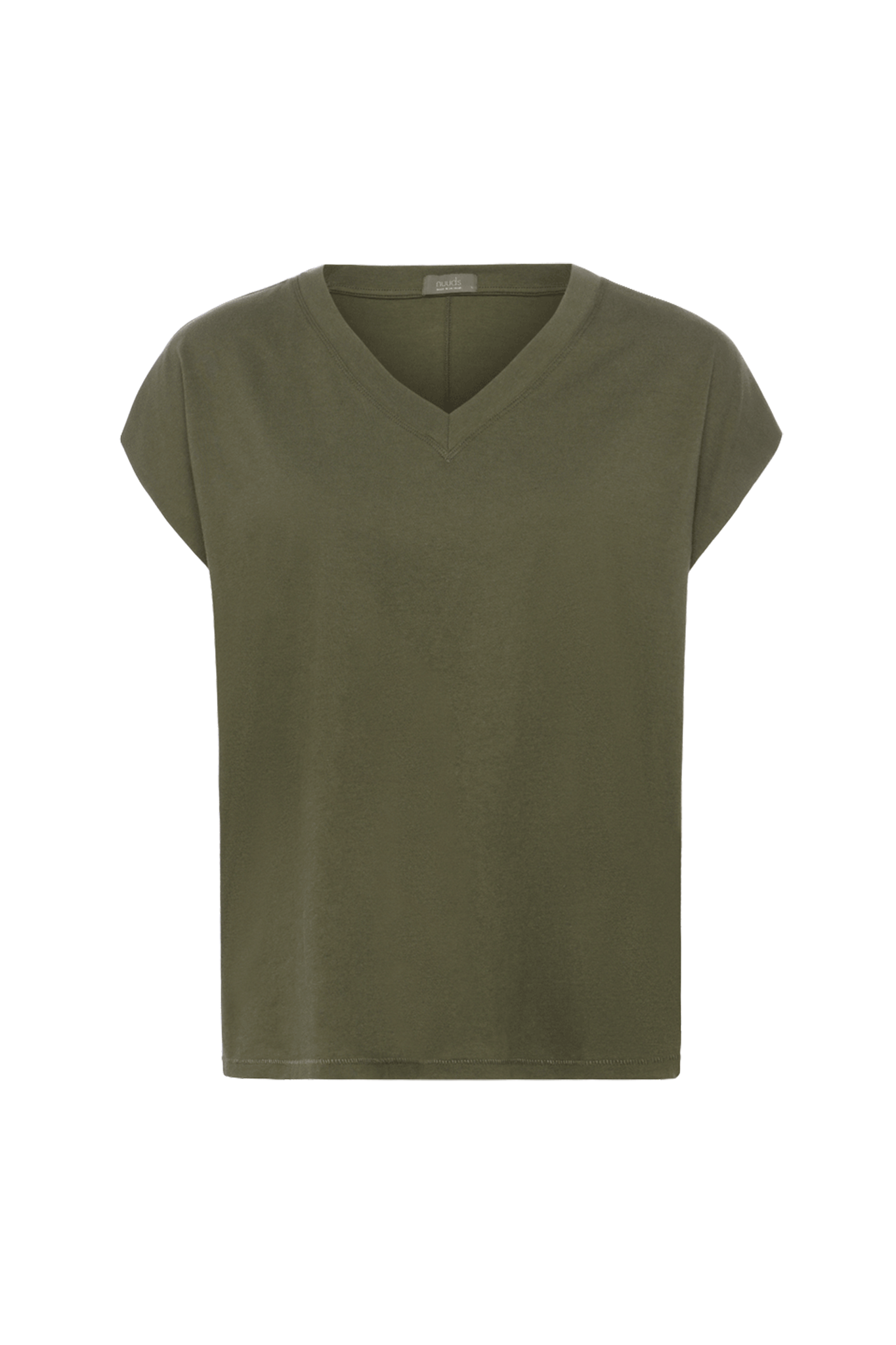 Soft Cotton V-Neck Muscle Tee