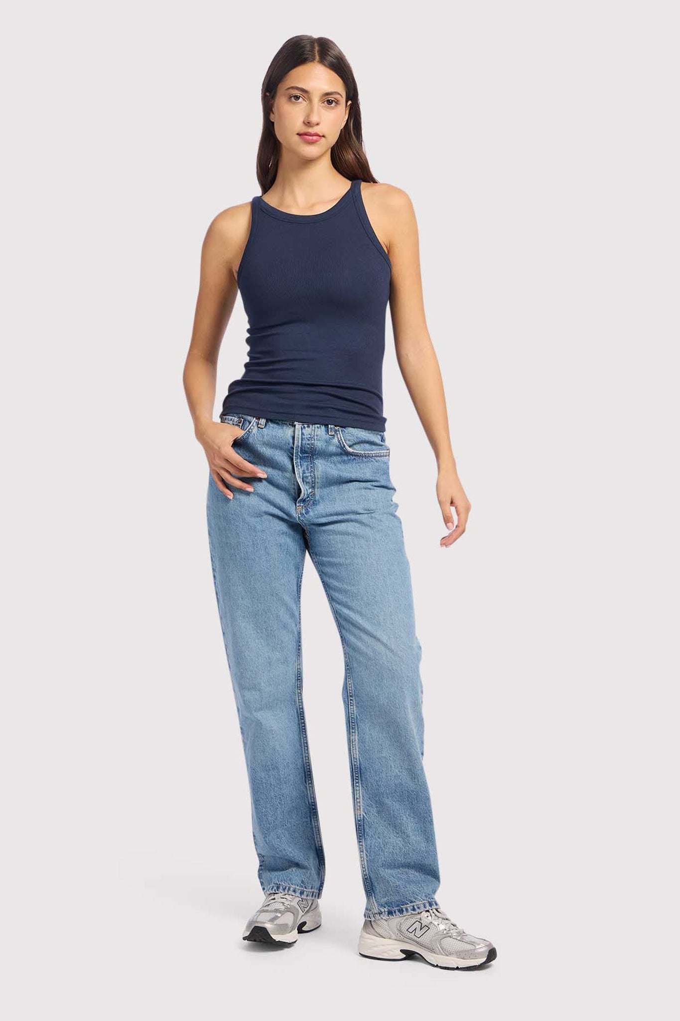 Slinky Rib Racer Tank