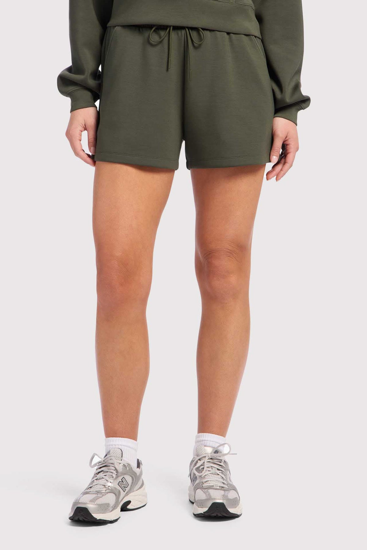 Color:Darkest Olive | Soft Motion High-Rise Short