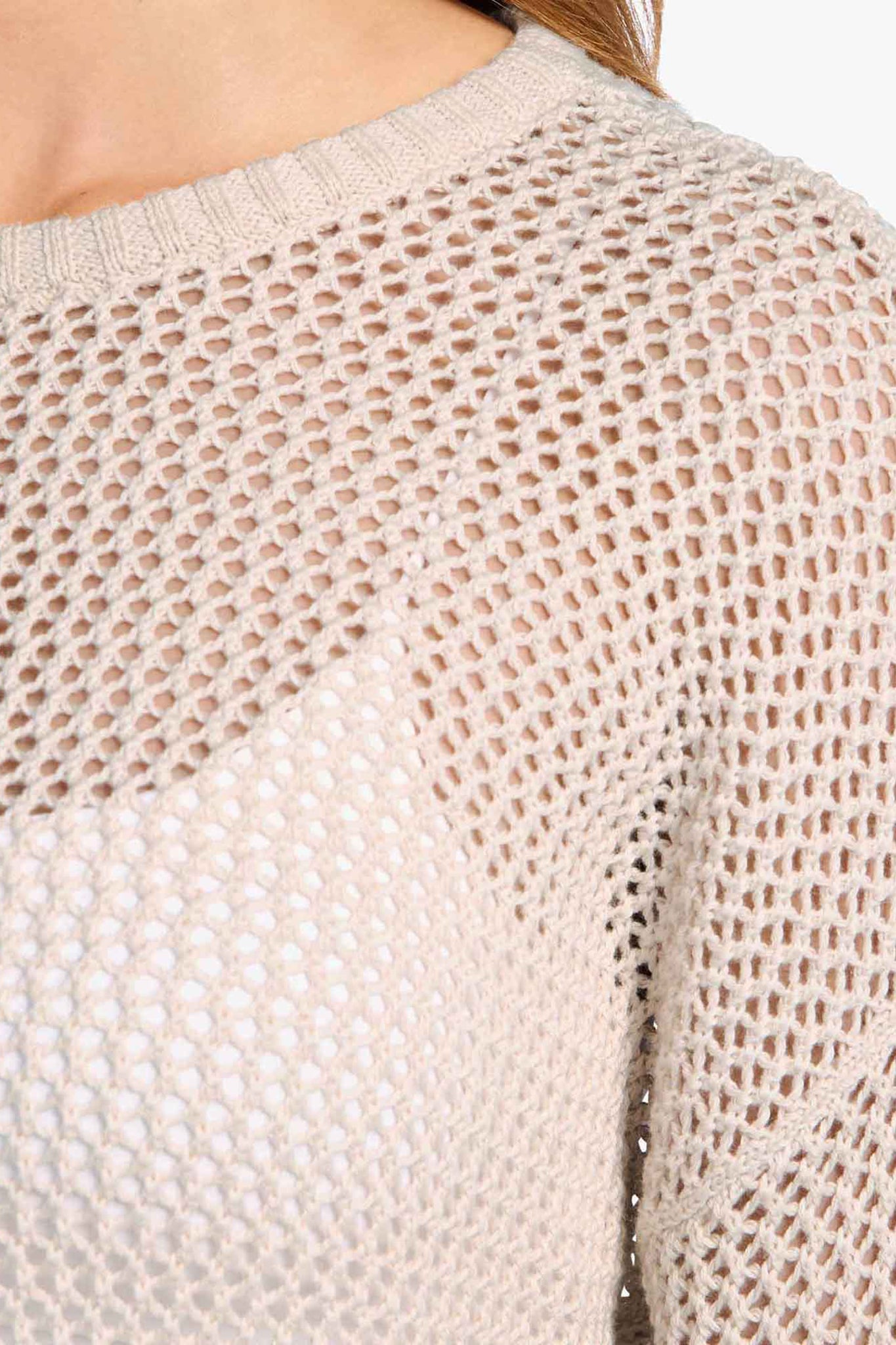 Open Knit Sweater