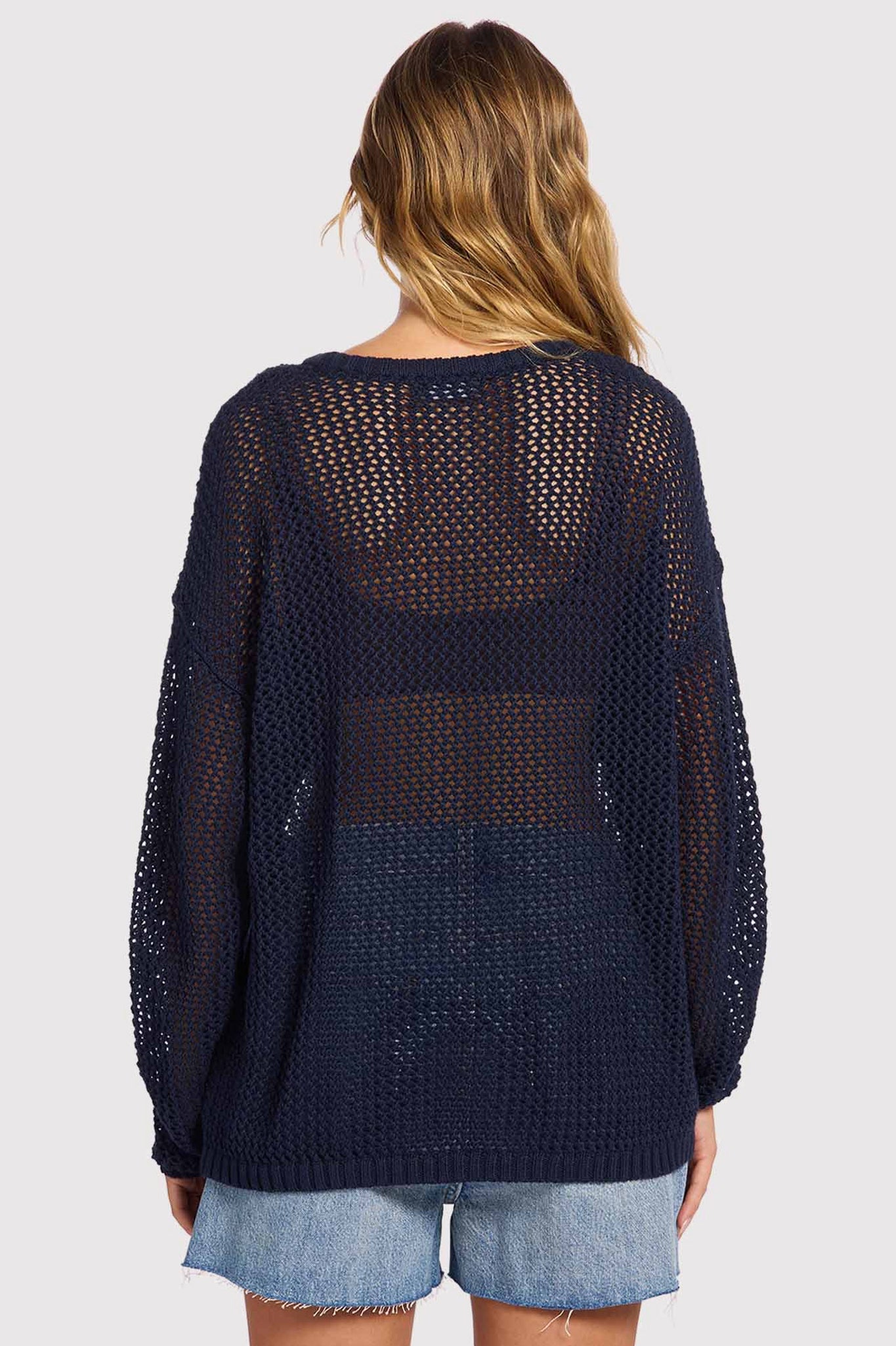 Open Knit Sweater