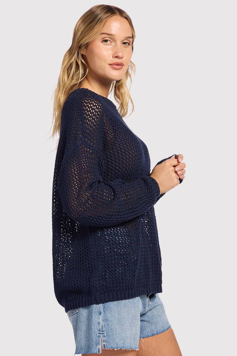 Open Knit Sweater image 