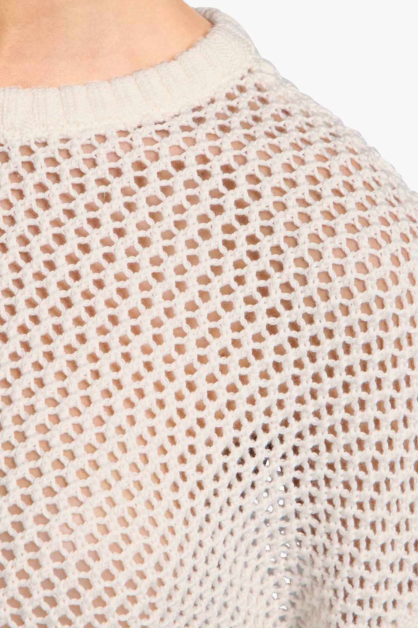 Open Knit Sweater