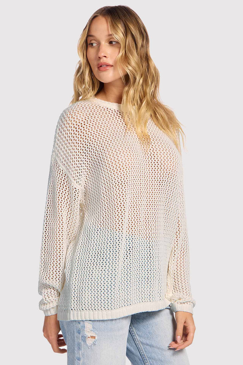 Open Knit Sweater image 