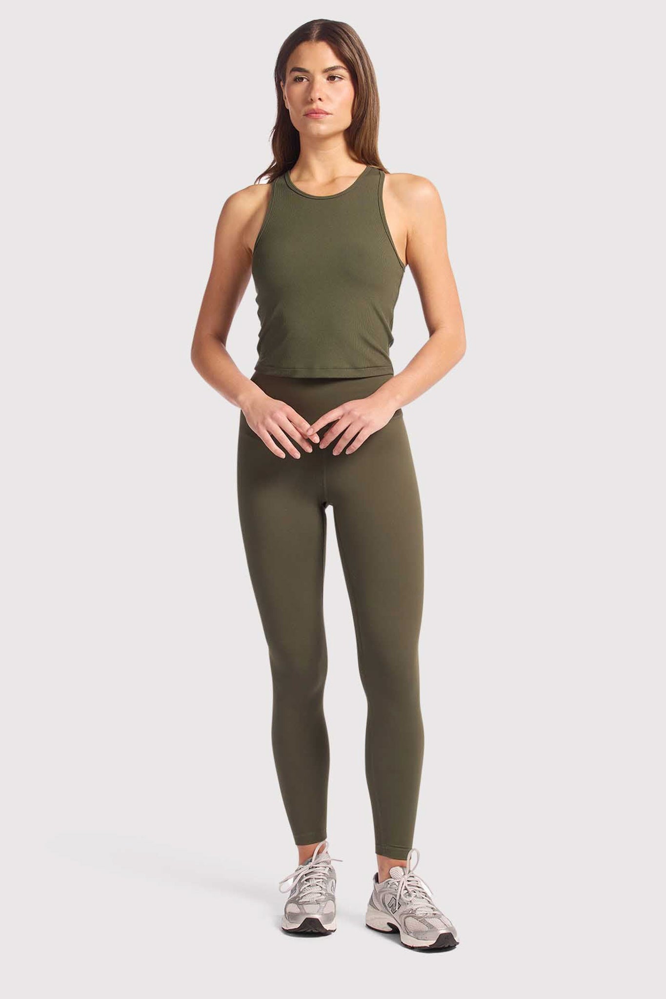 Sporty Rib Racer Tank