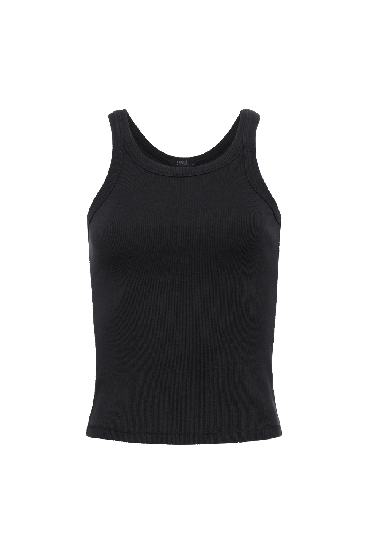 Color:Black | Essential Rib Tank
