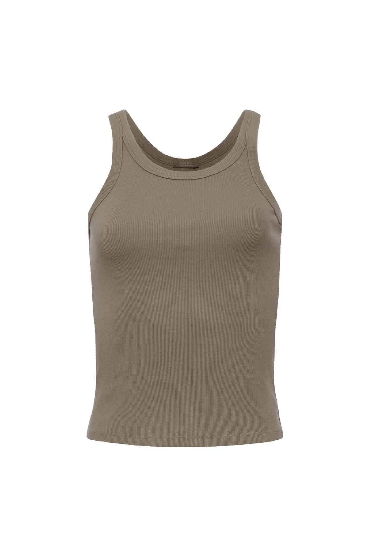 Color:Mocha | Essential Rib Tank