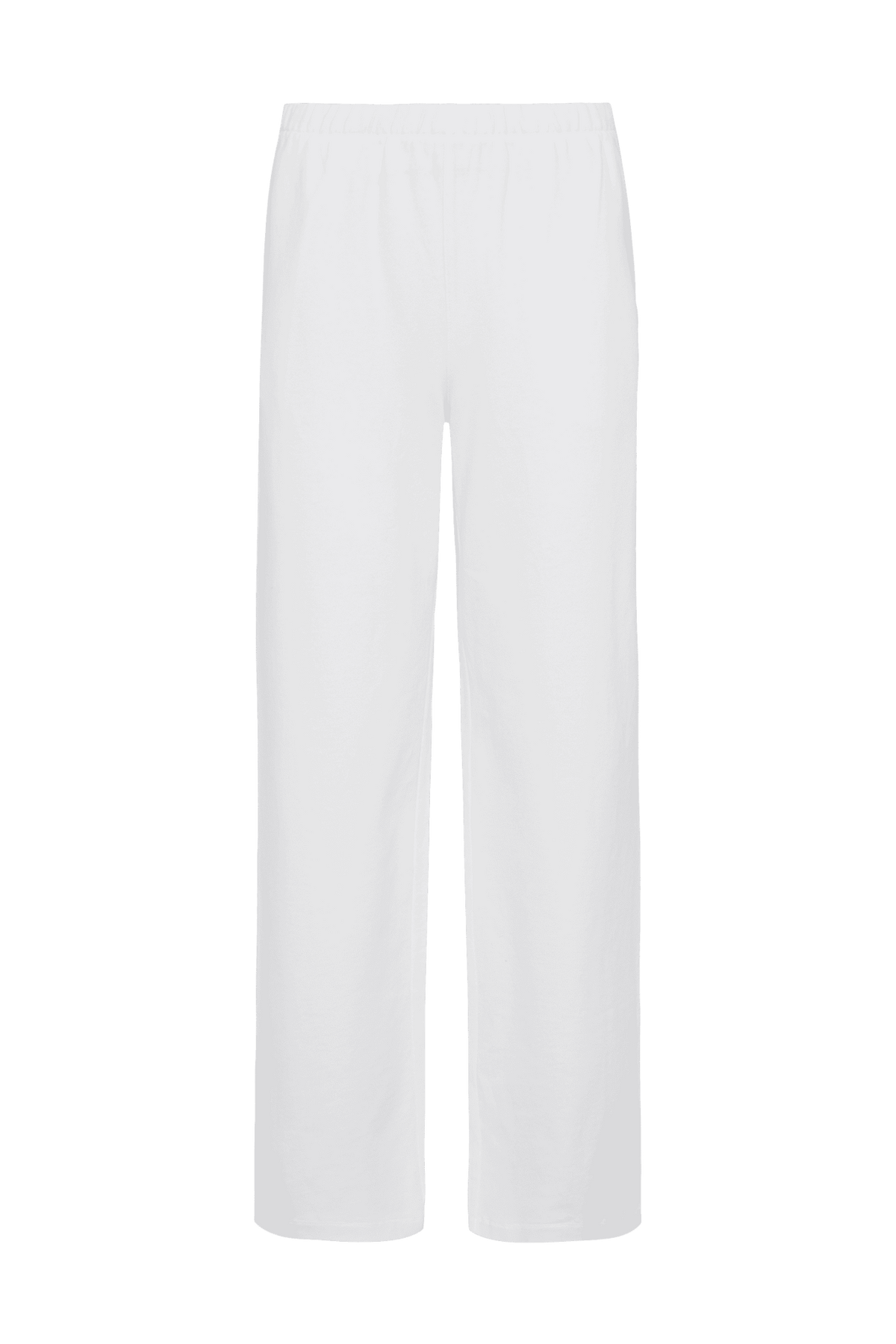 Color:White | nuuds everyday pant casual pants for women wide leg sweatpants comfort women pants