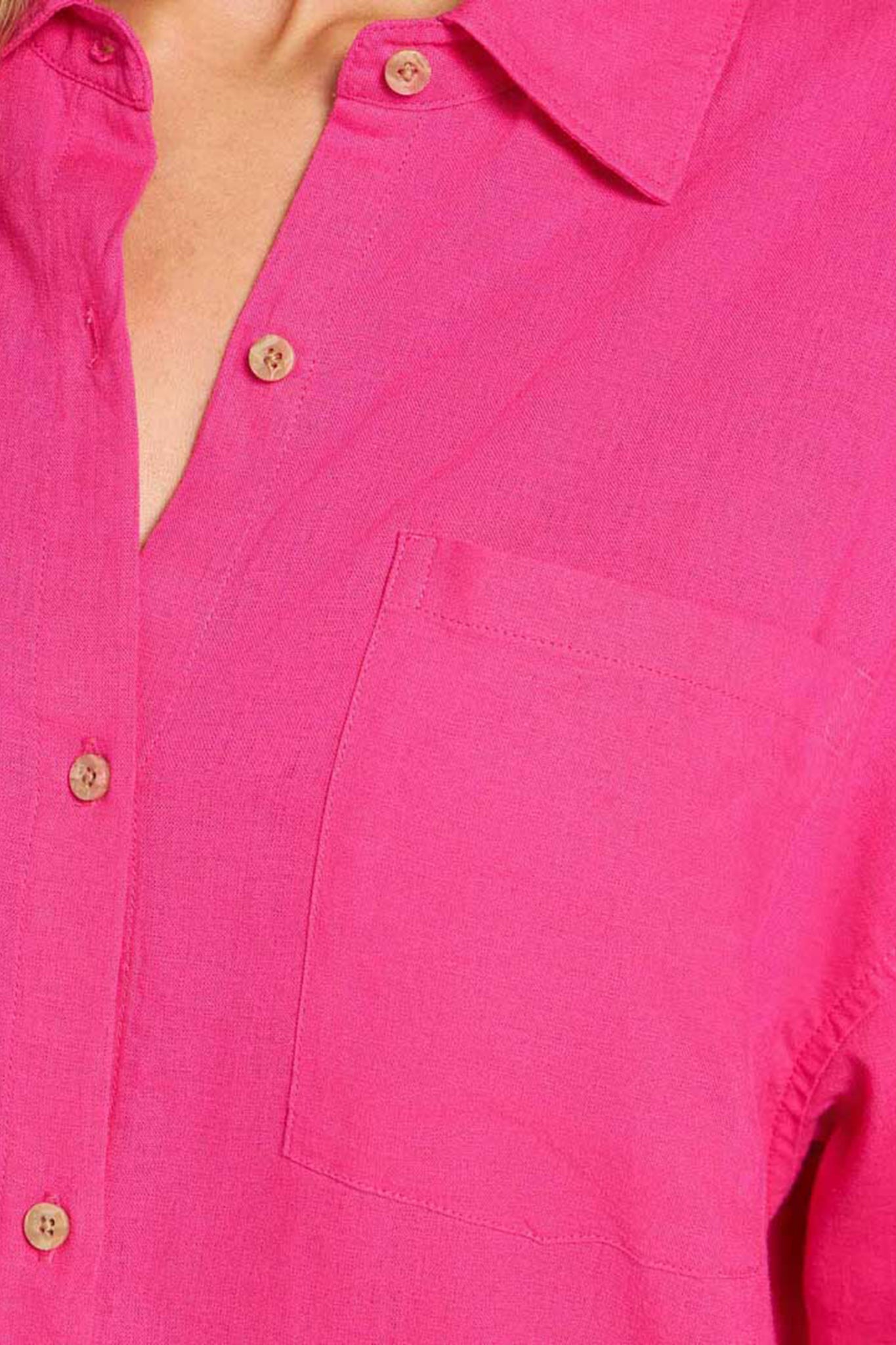 Linen Boyfriend Shirt