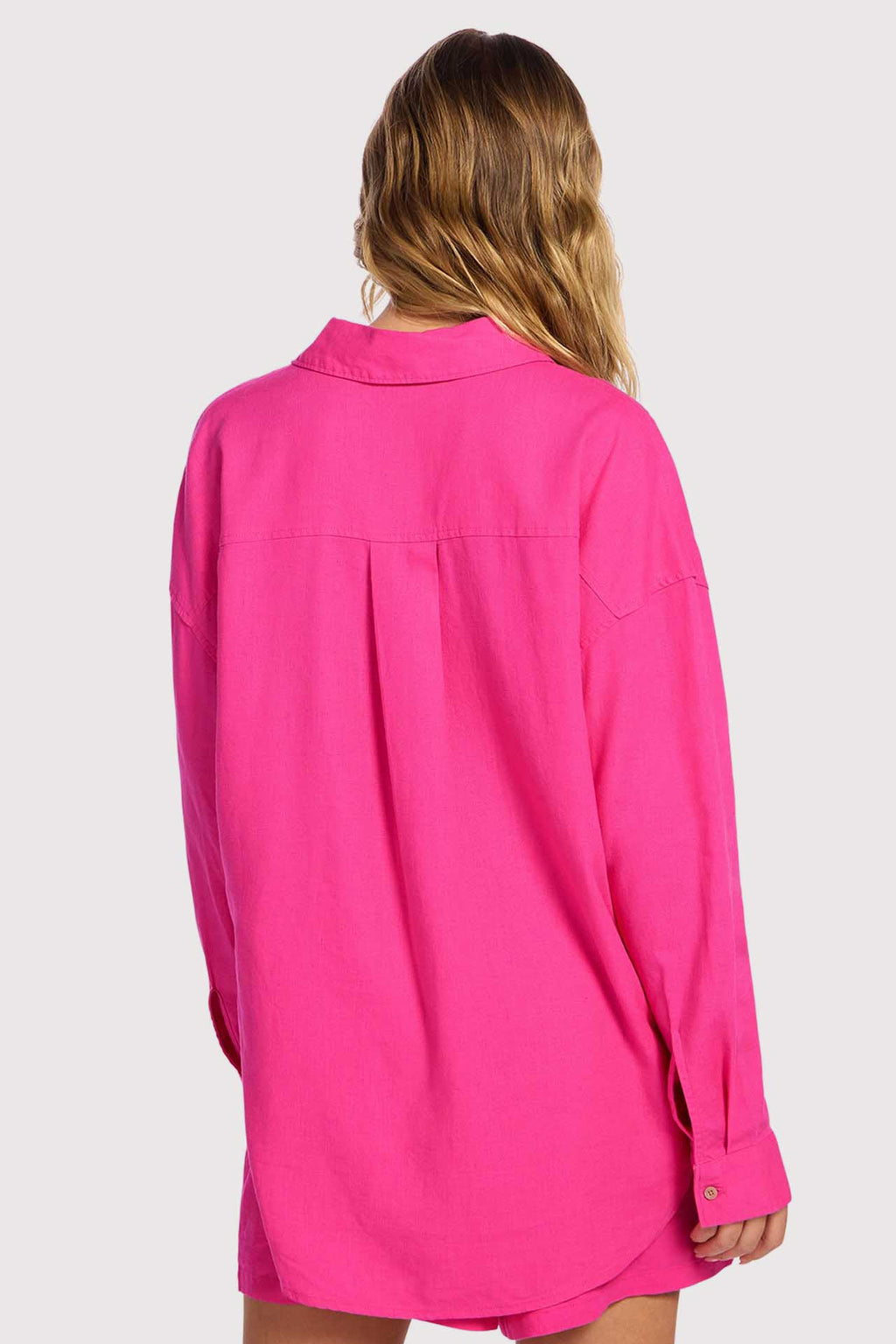 Linen Boyfriend Shirt