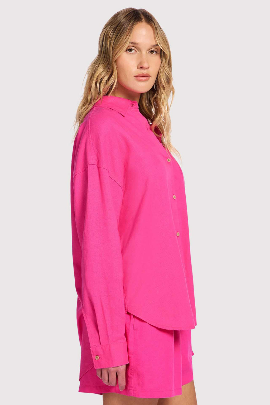 Linen Boyfriend Shirt