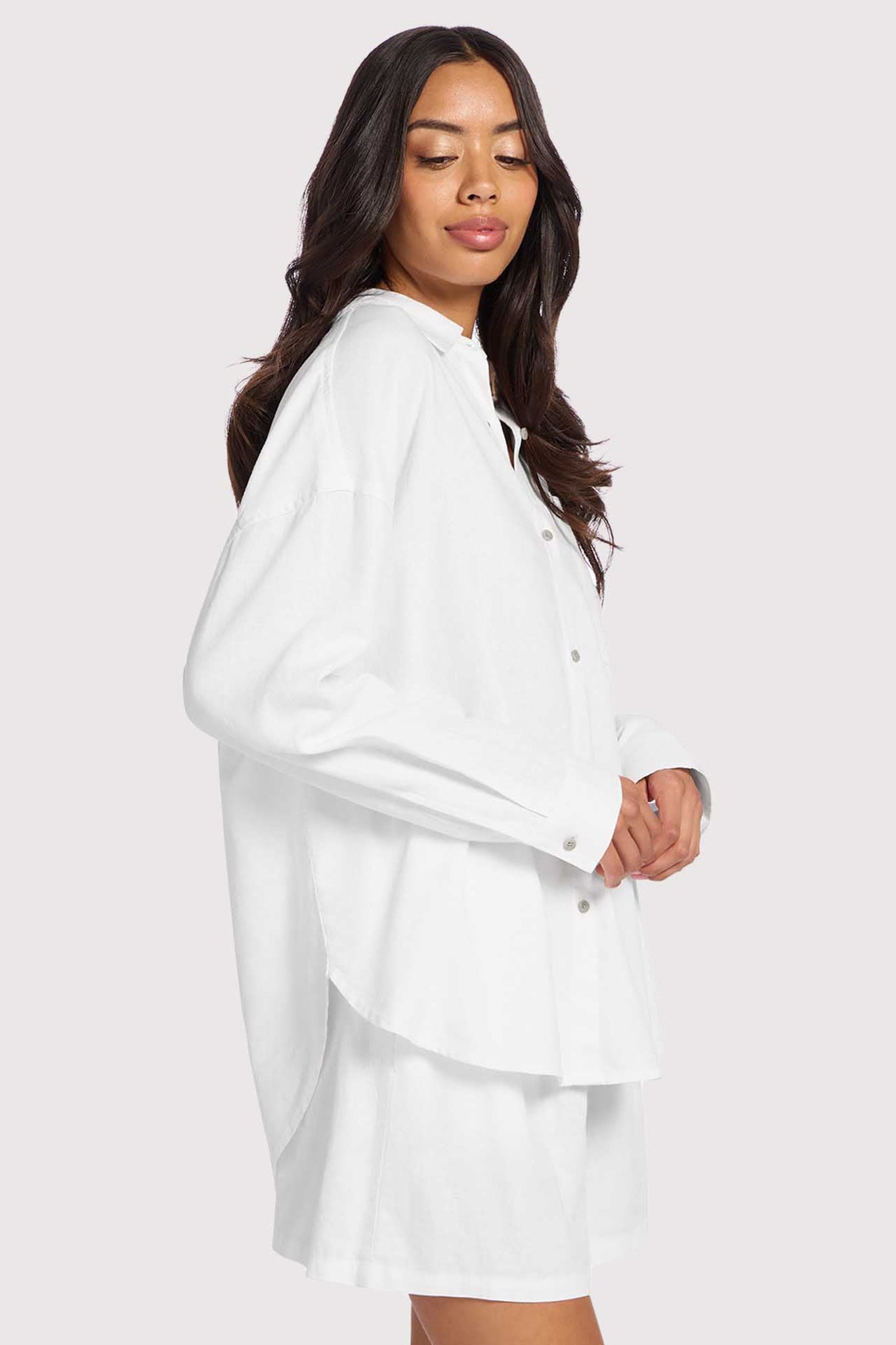 Linen Boyfriend Shirt
