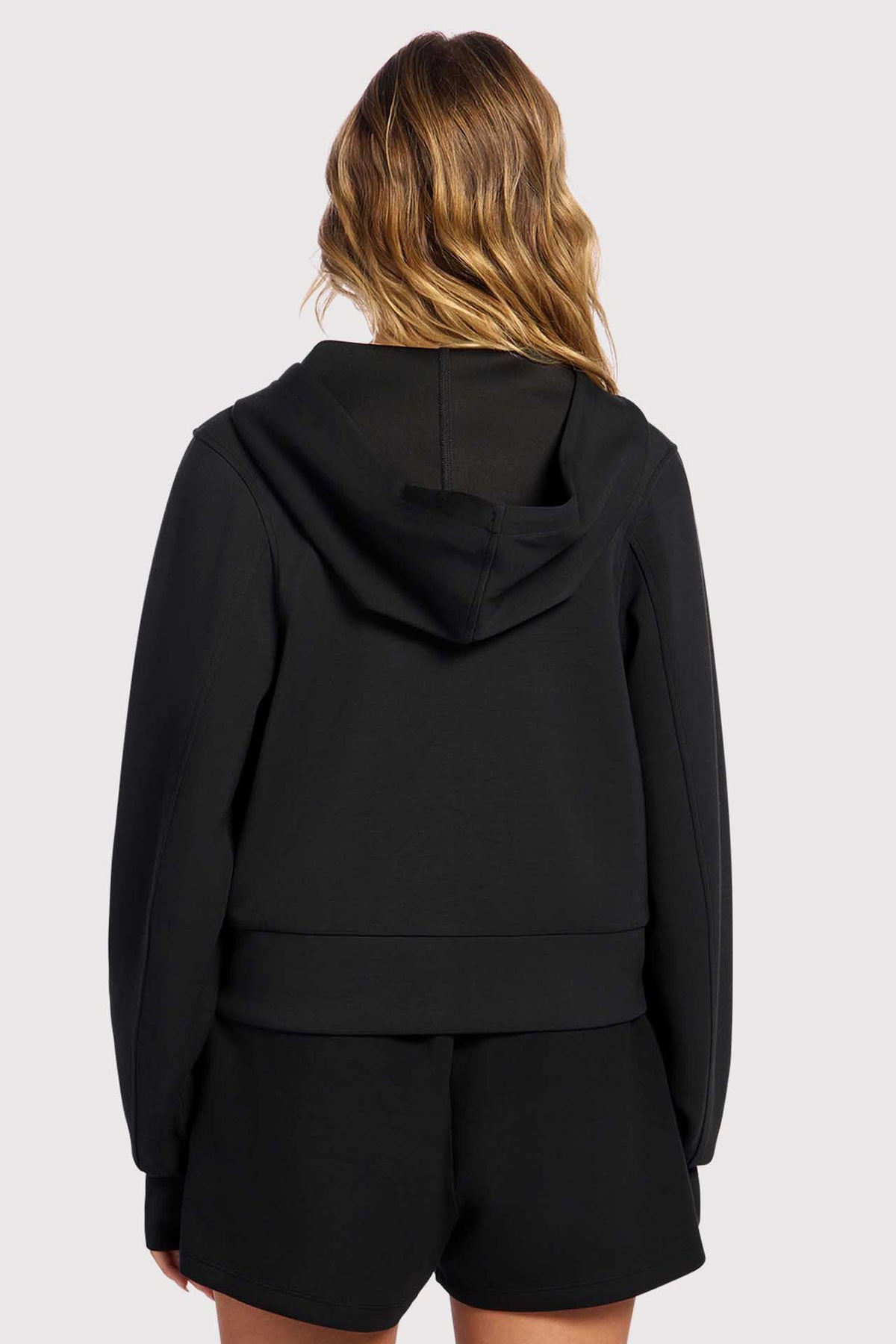 Color:Black | Soft Motion Zip Hoodie