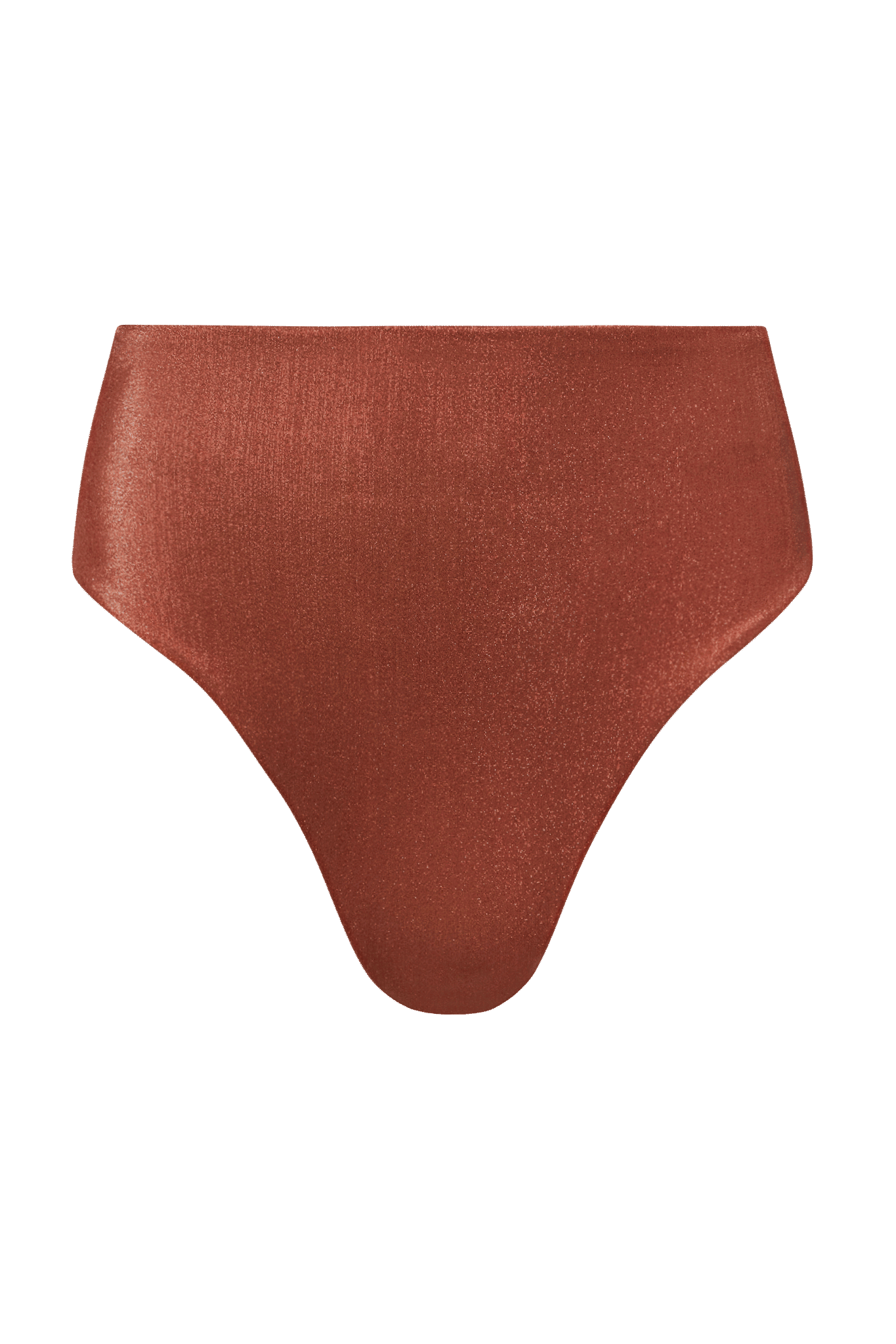 Shimmer High Waist Bikini Bottom