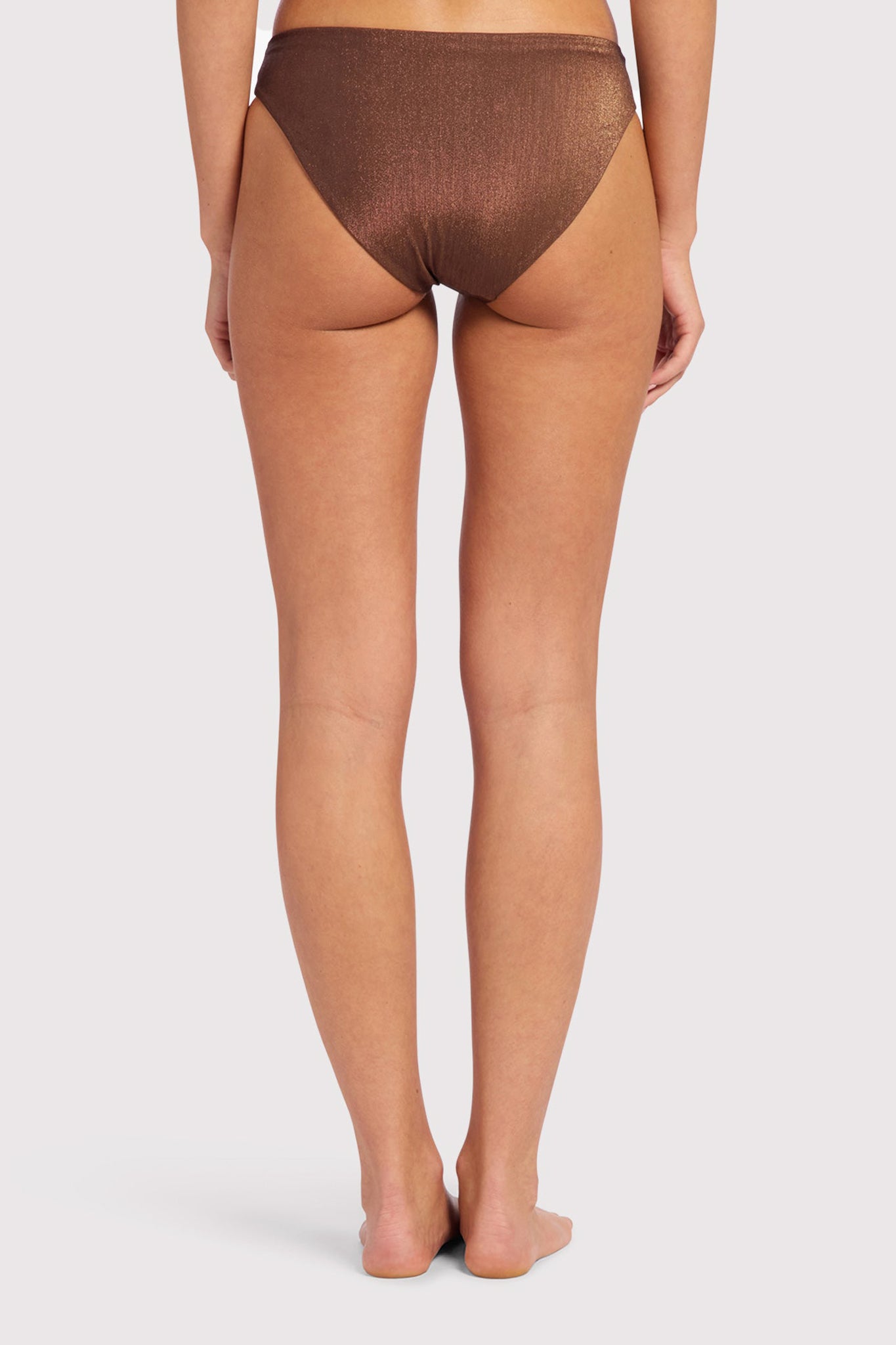 Shimmer Low Waist Bikini Bottom