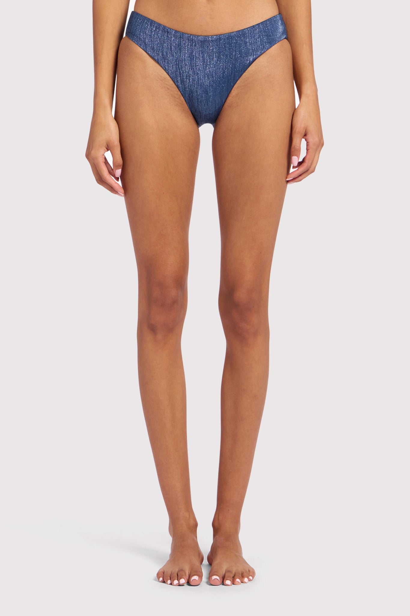 Shimmer Low Waist Bikini Bottom